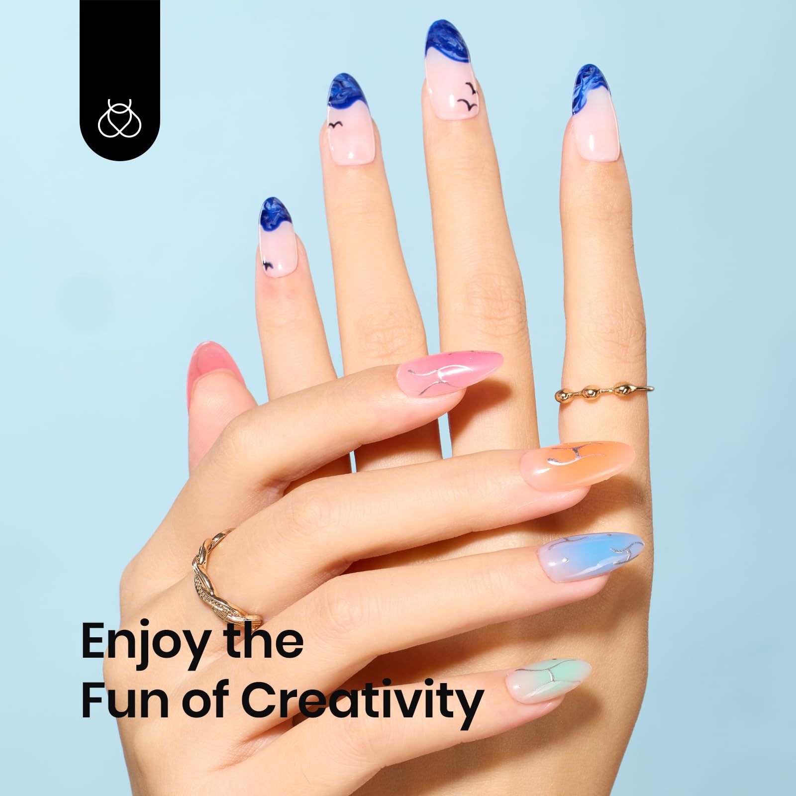 Foto 6 | Esmalte En Gel Con Forma De Escarabajos Para Uñas, 20 Ml, Sin Hematones, Transparente, Uv Y Led - Venta Internacional.