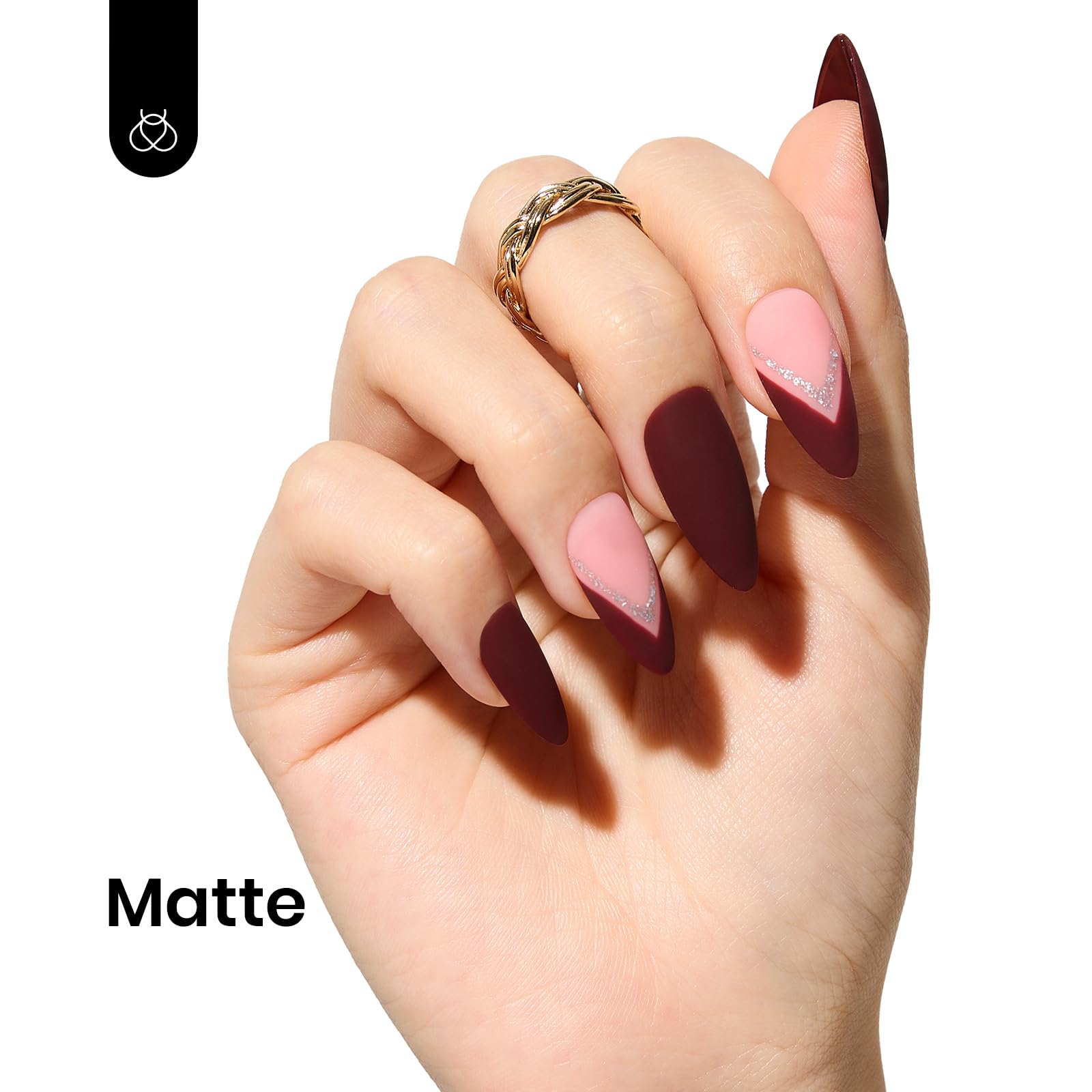 Foto 5 pulgar | Esmalte De Uñas En Gel Beetles Winter Merlot Wine, 15 Ml - Venta Internacional.