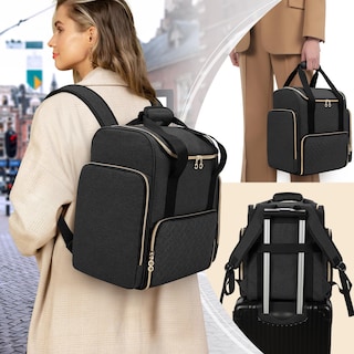 Foto 6 | Mochila Organizadora De Esmaltes De Uñas Luxja Con Capacidad Para 70 Botellas, Color Negro - Venta Internacional.
