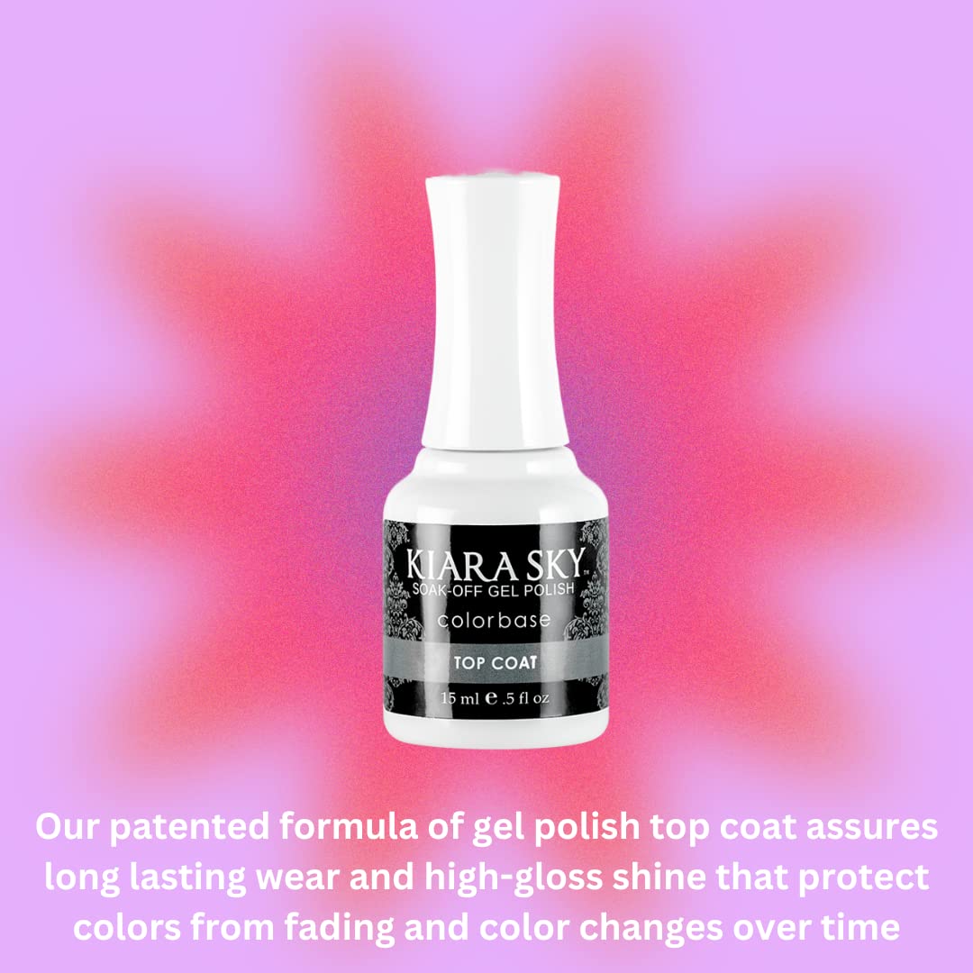 Foto 5 | Esmalte De Uñas En Gel Kiara Sky Soak Off 15 Ml (capa Superior+capa Base) - Venta Internacional.