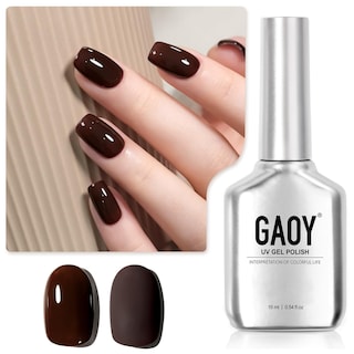 Foto 1 | Esmalte De Uñas En Gel Gaoy Molten Chocolate, 16 Ml, Remojo Con Rayos Uv/led - Venta Internacional.