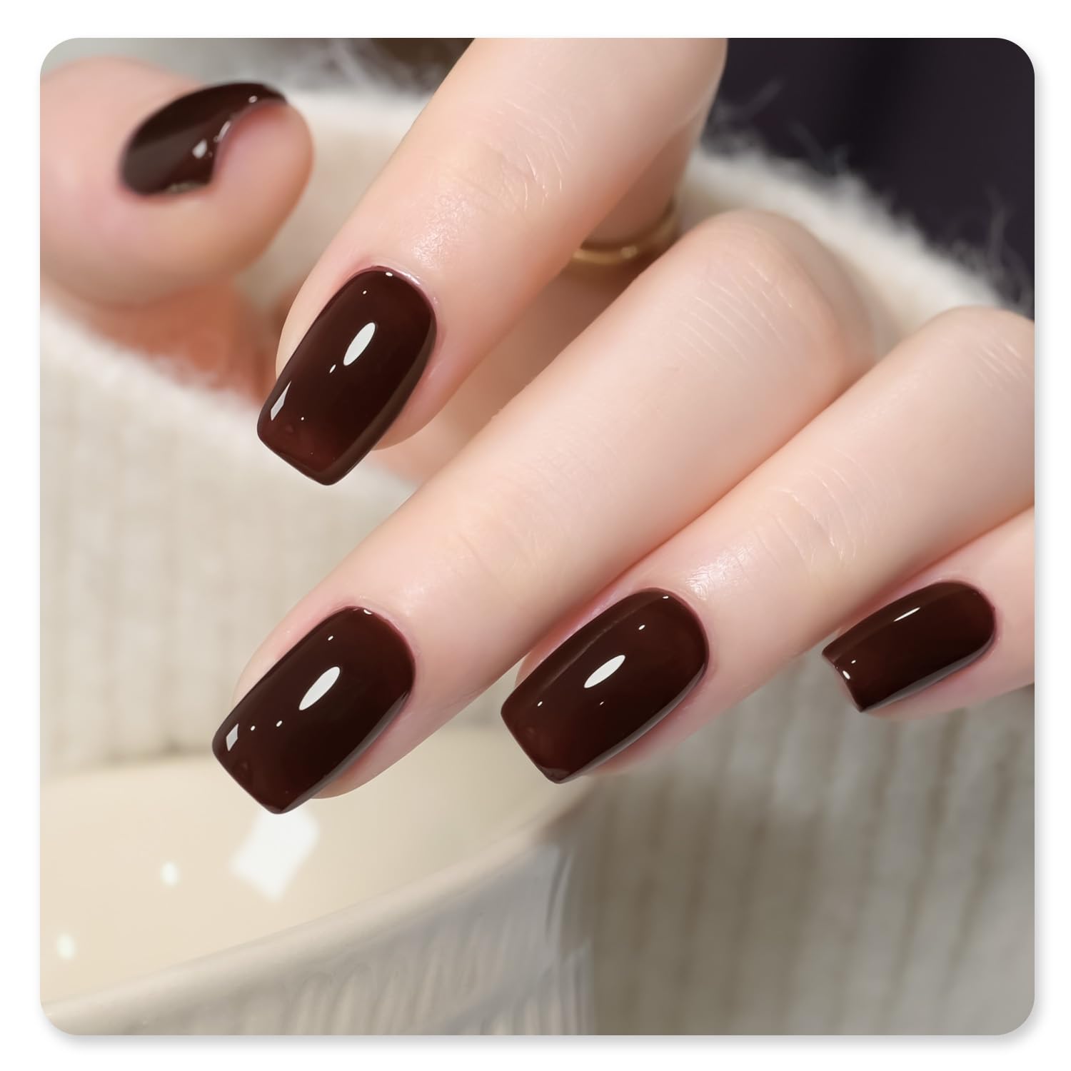 Foto 4 pulgar | Esmalte De Uñas En Gel Gaoy Molten Chocolate, 16 Ml, Remojo Con Rayos Uv/led - Venta Internacional.