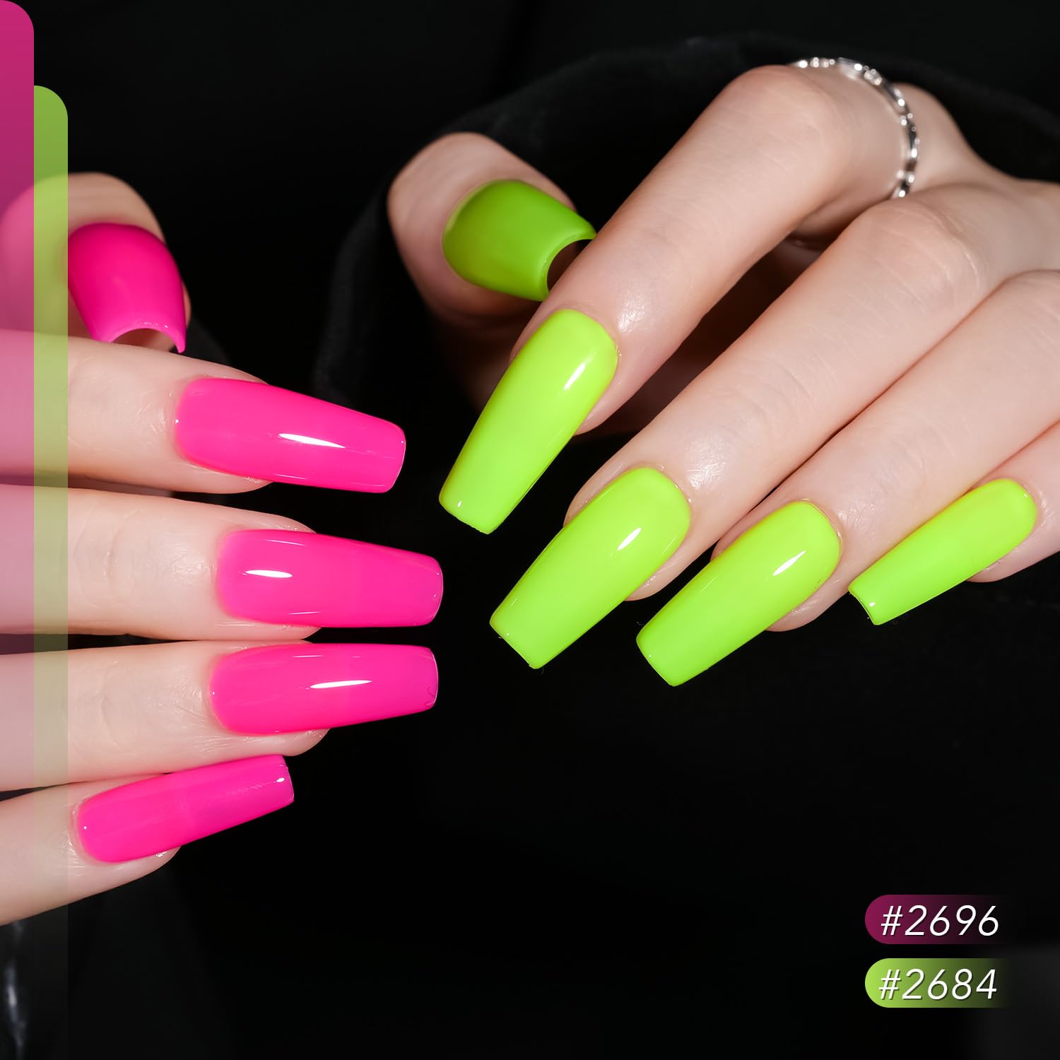Foto 4 pulgar | Kit De Esmaltes De Uñas En Gel Gaoy, 42 Unidades, Rojo, Verde, Azul Y Naranja - Venta Internacional.