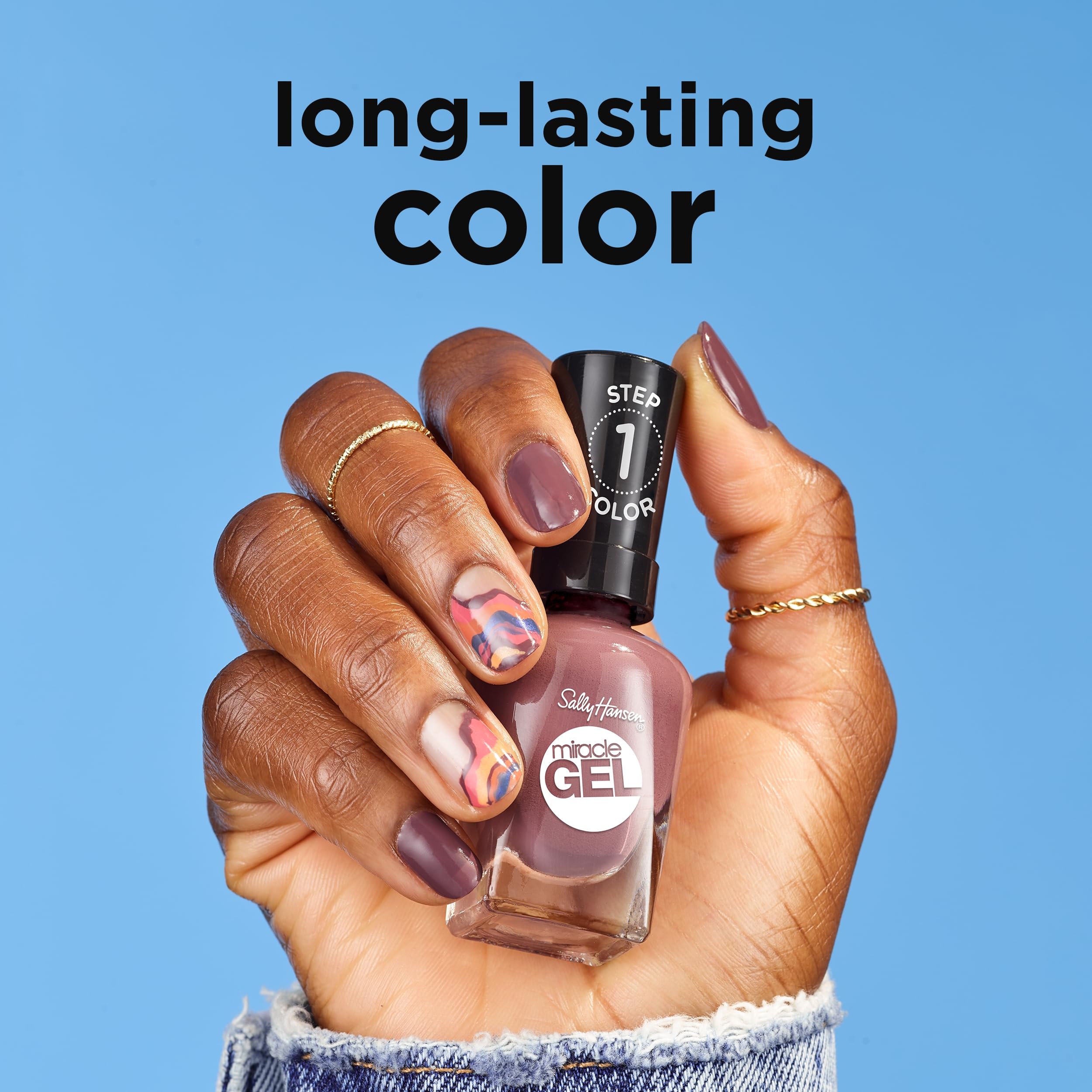 Foto 5 | Esmalte De Uñas Sally Hansen Miracle Gel Wild & Free Pink - Venta Internacional.
