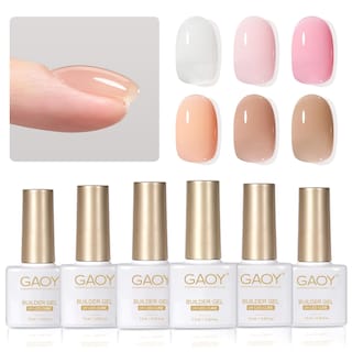 Foto 1 | Set De Gel Constructor Gaoy 6 Colores Para Uñas De 7,3 Ml Soak Off - Venta Internacional.