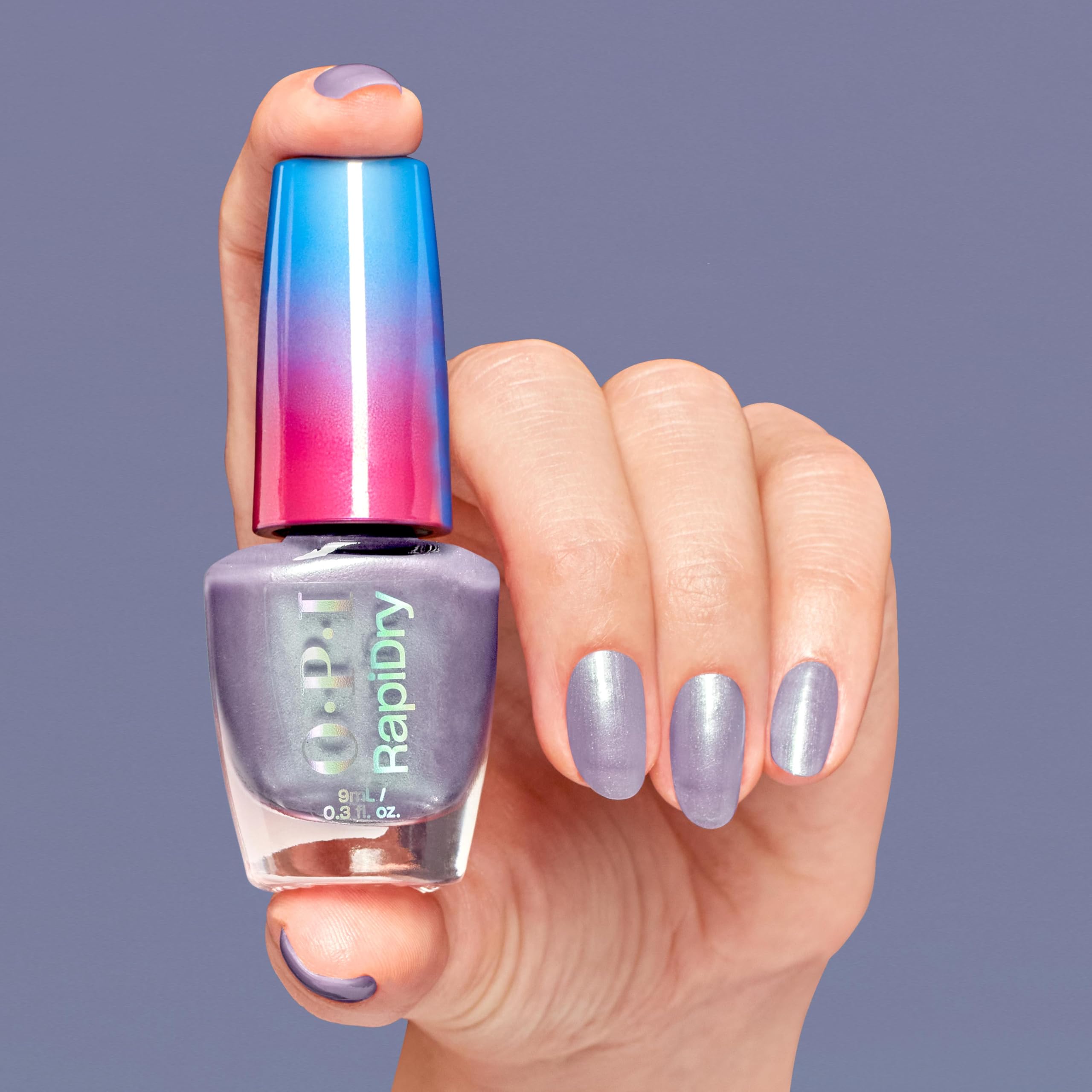 Foto 5 pulgar | Esmalte De Uñas Opi Rapidry Stop, Drop N' Whoa Soft Grey Pearl - Venta Internacional.