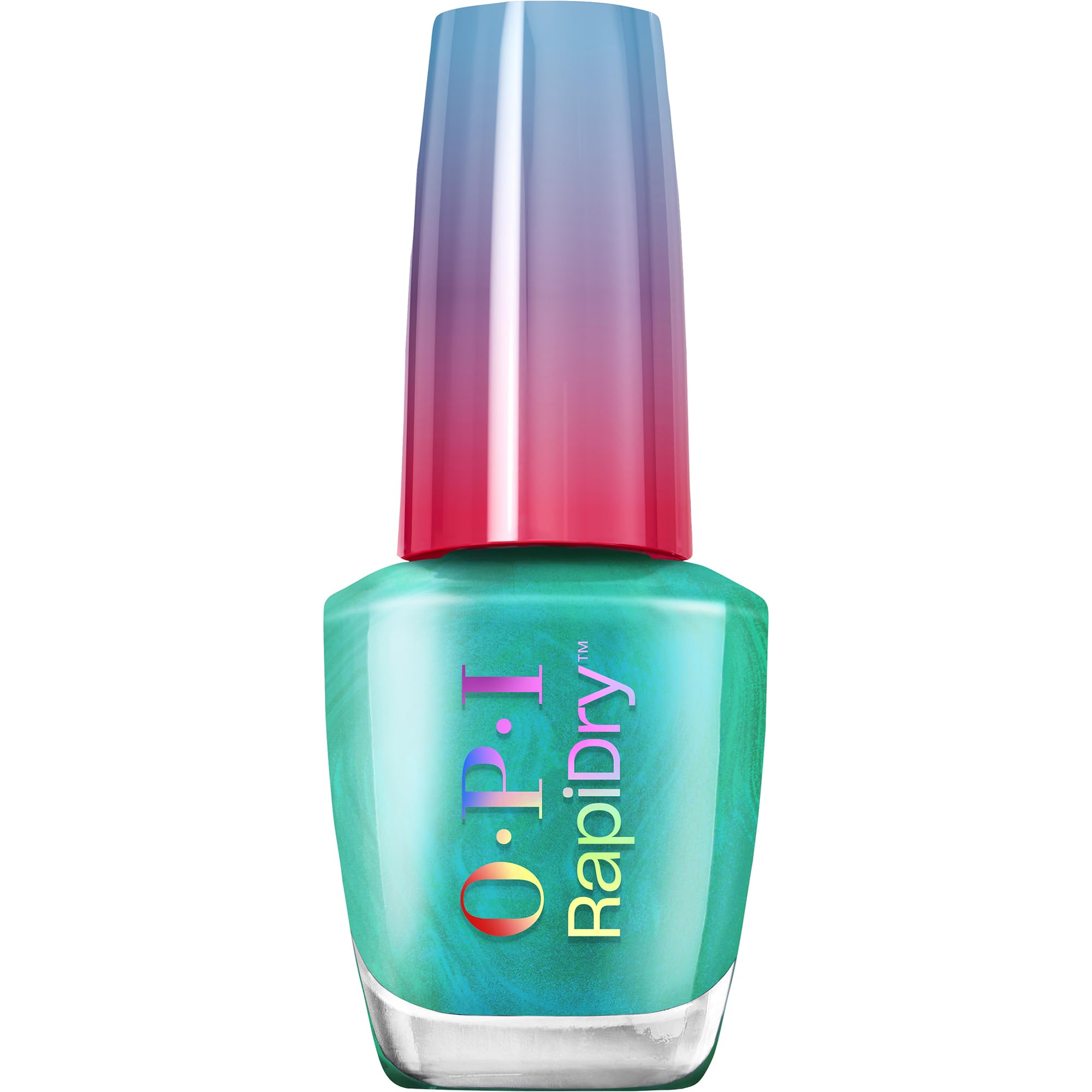 Esmalte De Uñas Opi Rapidry Speed Of Bright Semi-sheer Blue Shimmer - Venta Internacional.
