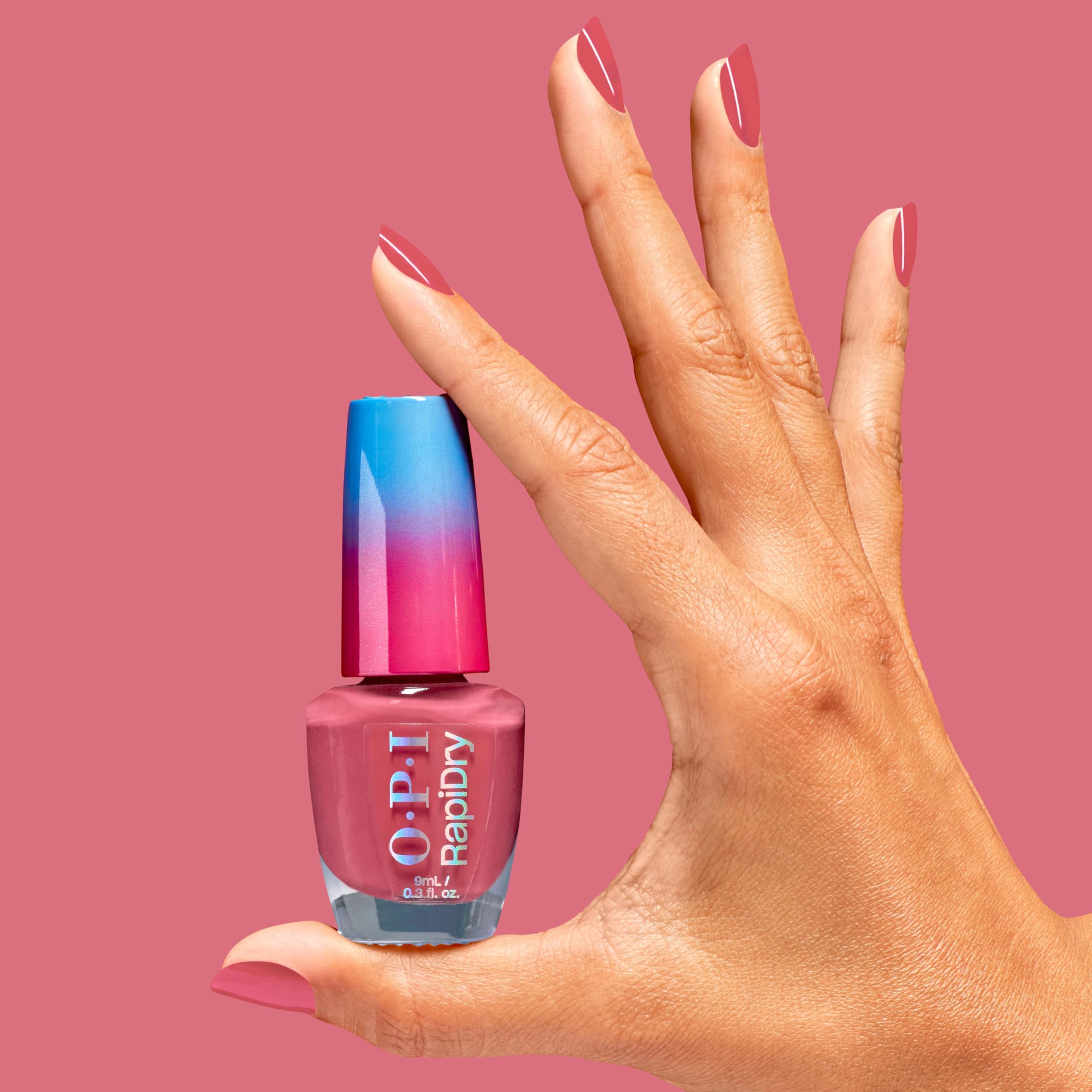 Foto 5 pulgar | Esmalte De Uñas Opi Rapidry Dry And Dash Soft Red Crème Vegan - Venta Internacional.