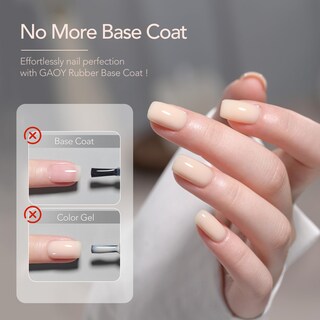 Foto 2 | Set De Gel Para Uñas Gaoy Rubber Base, 6 Colores, 7,3 Ml, Soak Off - Venta Internacional.