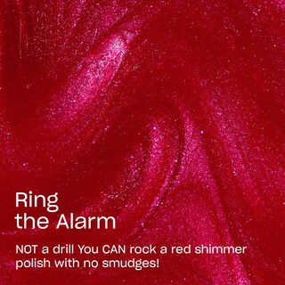 Foto 3 | Esmalte De Uñas Opi Rapidry Ring The Alarm Bright Red Shimmer - Venta Internacional.