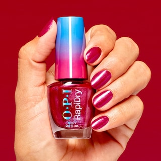 Foto 4 | Esmalte De Uñas Opi Rapidry Ring The Alarm Bright Red Shimmer - Venta Internacional.