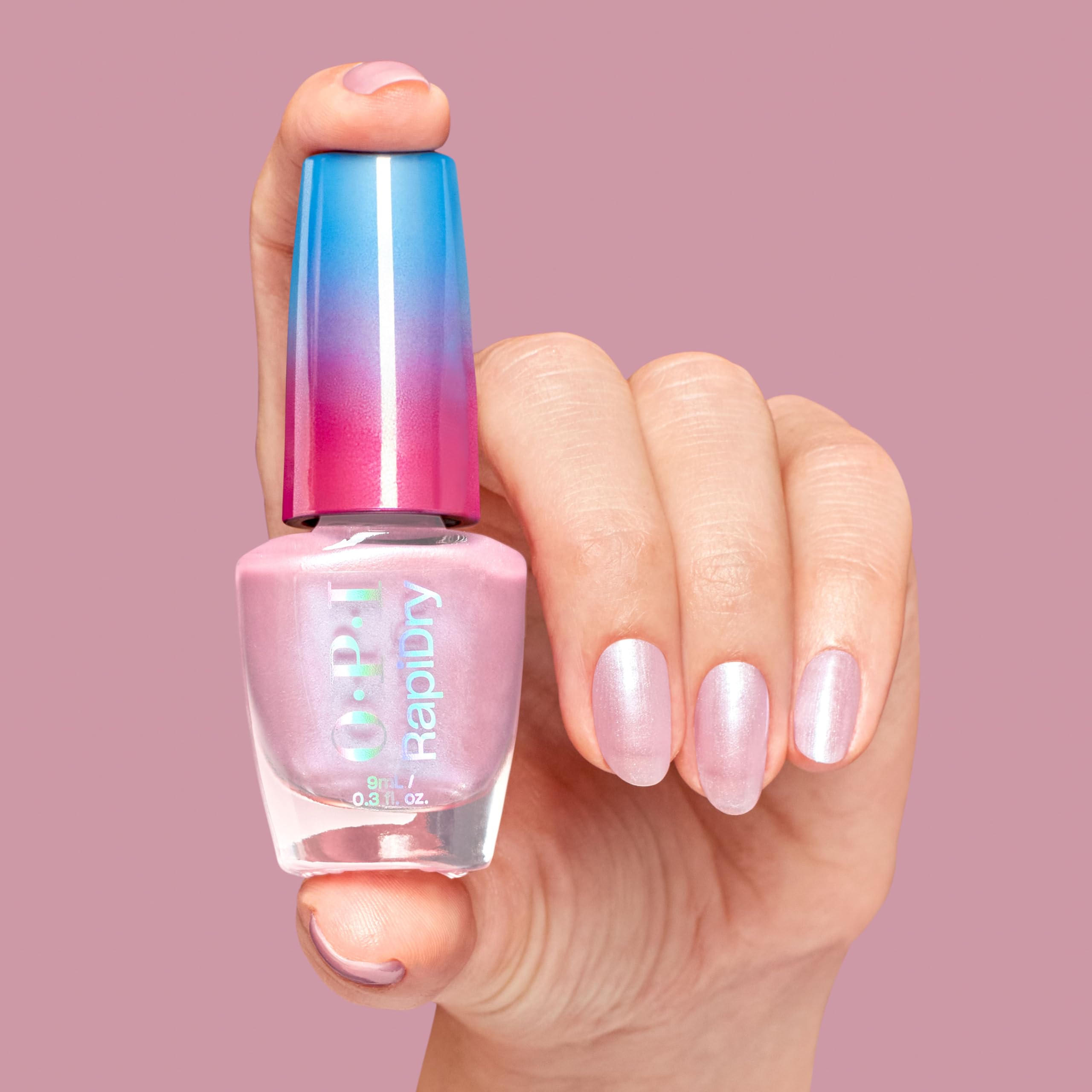 Foto 5 pulgar | Esmalte De Uñas Opi Rapidry Speed Date Me, Semitransparente, Rosa Suave - Venta Internacional.