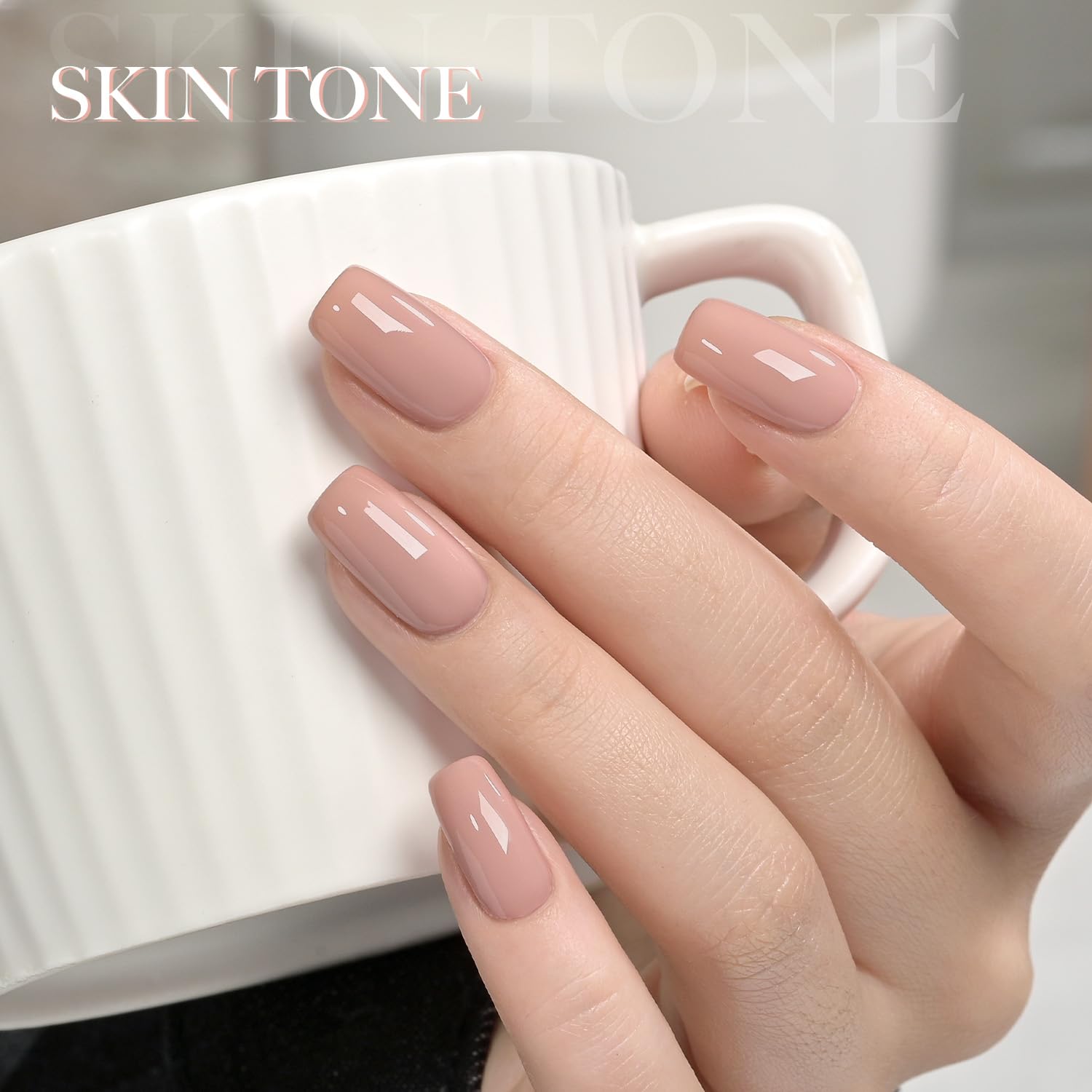 Foto 5 pulgar | Set De Esmaltes De Uñas En Gel Gaoy Nude Pink, 6 Colores, 7,3 Ml, Para Salón, Bricolaje - Venta Internacional.