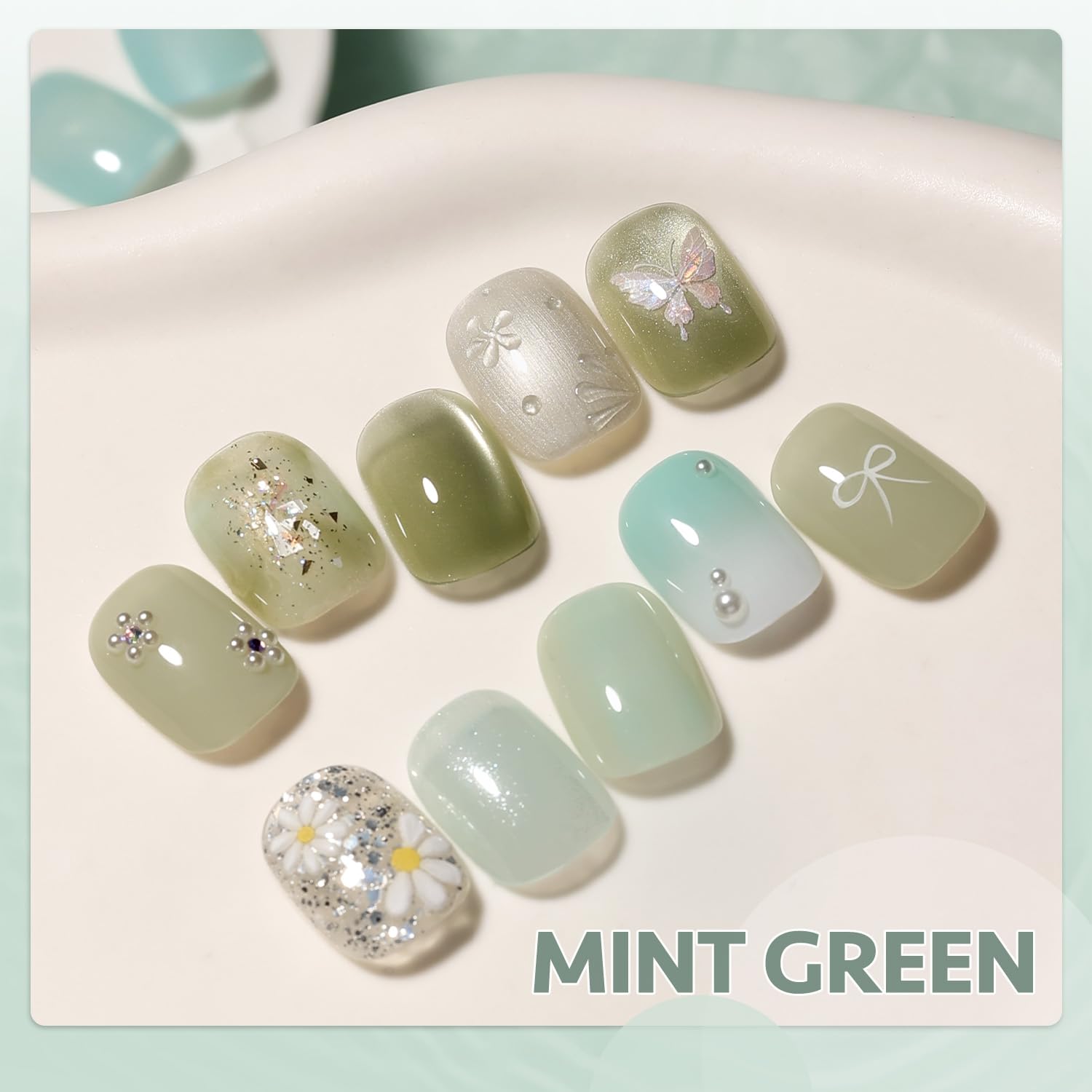 Foto 6 | Set De Esmaltes De Uñas Gaoy Cat Eye Gel Con Imán, 6 Colores, 7,3 Ml - Venta Internacional.