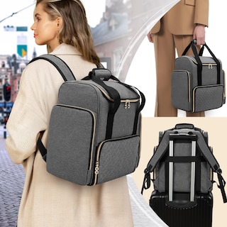 Foto 6 | Mochila Organizadora De Esmaltes De Uñas Luxja Con Capacidad Para 70 Botellas, Color Gris - Venta Internacional.