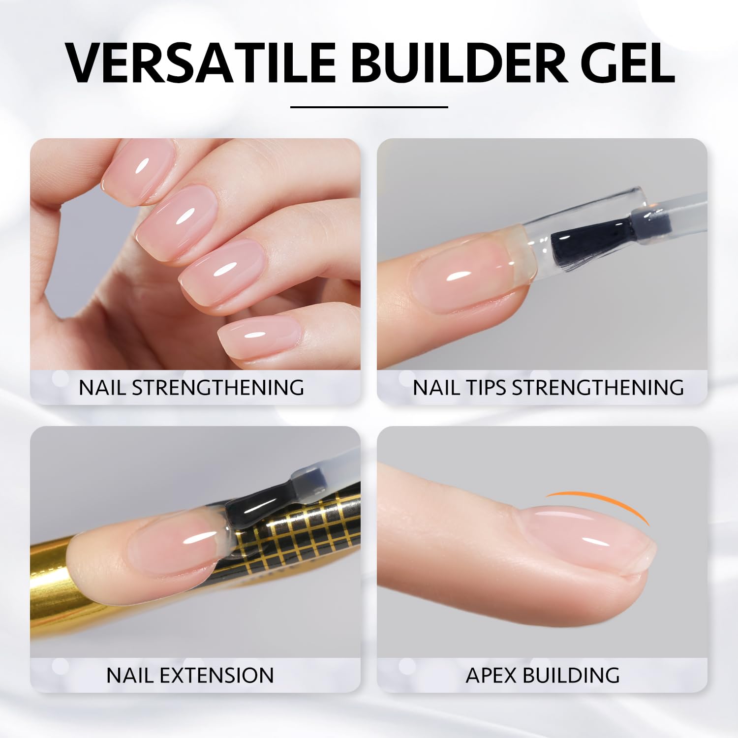 Foto 6 pulgar | Gel Constructor Para Uñas Gaoy, 16 Ml, Fortalecedor De Uñas 1963, Rosa - Venta Internacional.