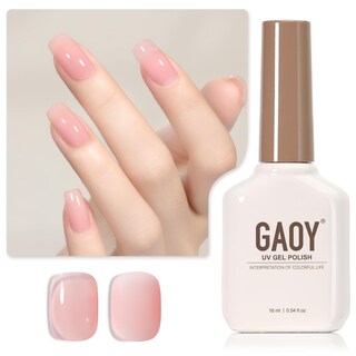 Foto 1 | Esmalte De Uñas En Gel Gaoy Sheer Pink Nude, 16 Ml, Uv Light Cure - Venta Internacional.