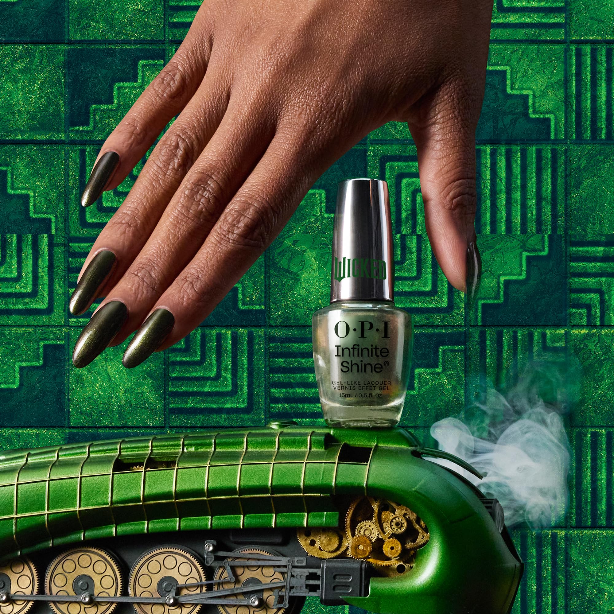 Foto 4 | Esmalte De Uñas Opi Infinite Shine Long-wear Green Ozmopolitan 15ml - Venta Internacional.