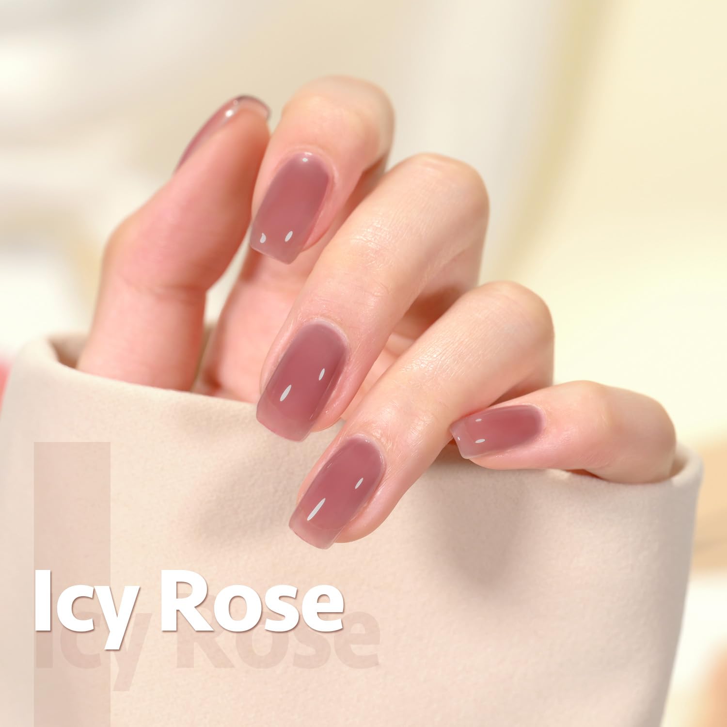 Foto 4 pulgar | Set De Esmaltes De Uñas En Gel Gaoy Jelly Pink Nude, 6 Colores, 7,3 Ml - Venta Internacional.