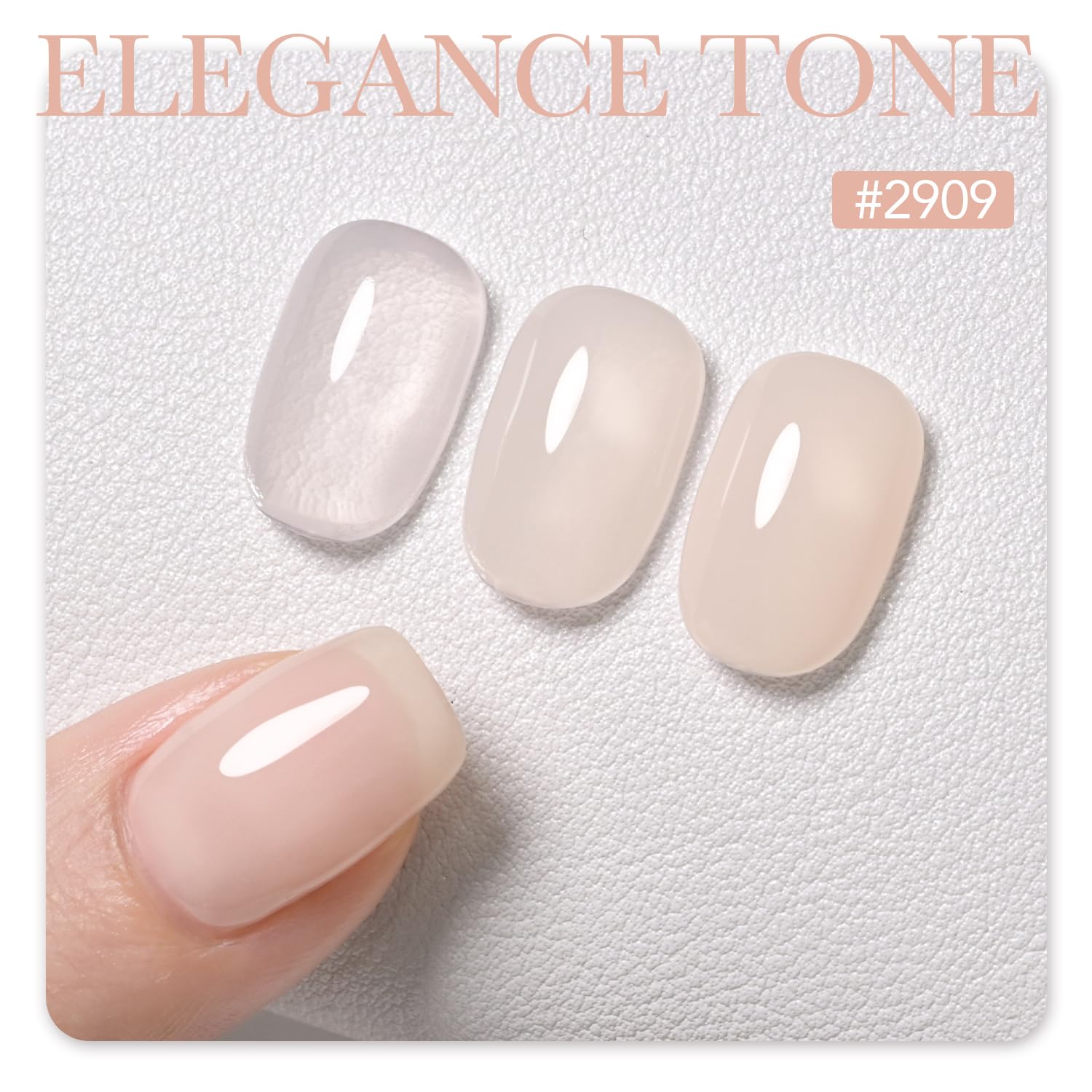 Foto 2 | Esmalte De Uñas Gaoy Nude Jelly Gel, 16 Ml, Translúcido - Venta Internacional.