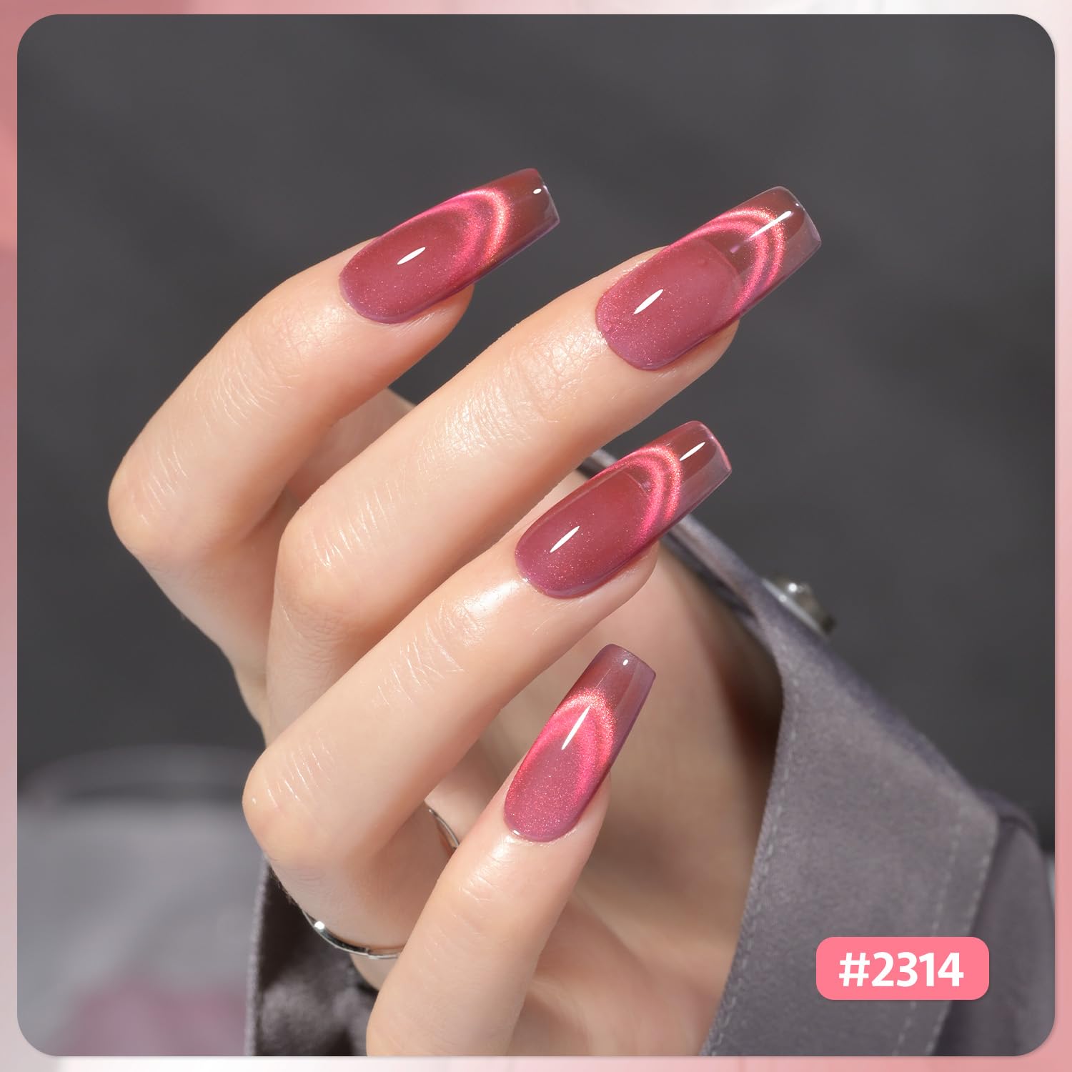 Foto 4 pulgar | Set De Esmaltes De Uñas Gaoy Polar Aurora Glitter Cat Eye Gel - Venta Internacional.