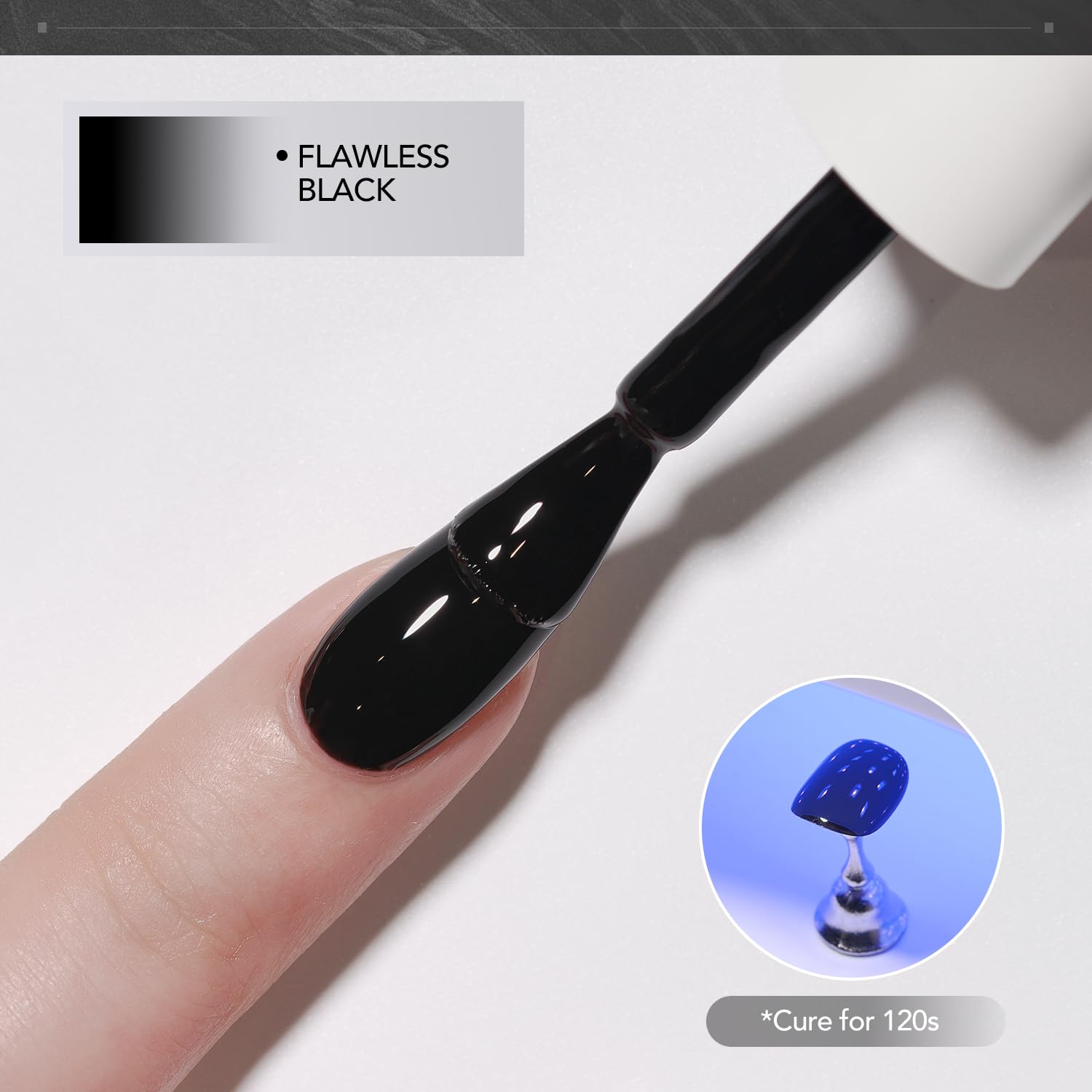 Foto 4 | Kit De Esmaltes De Uñas En Gel Gaoy, Blanco Y Negro, 16 Ml, Soak Off Uv - Venta Internacional.