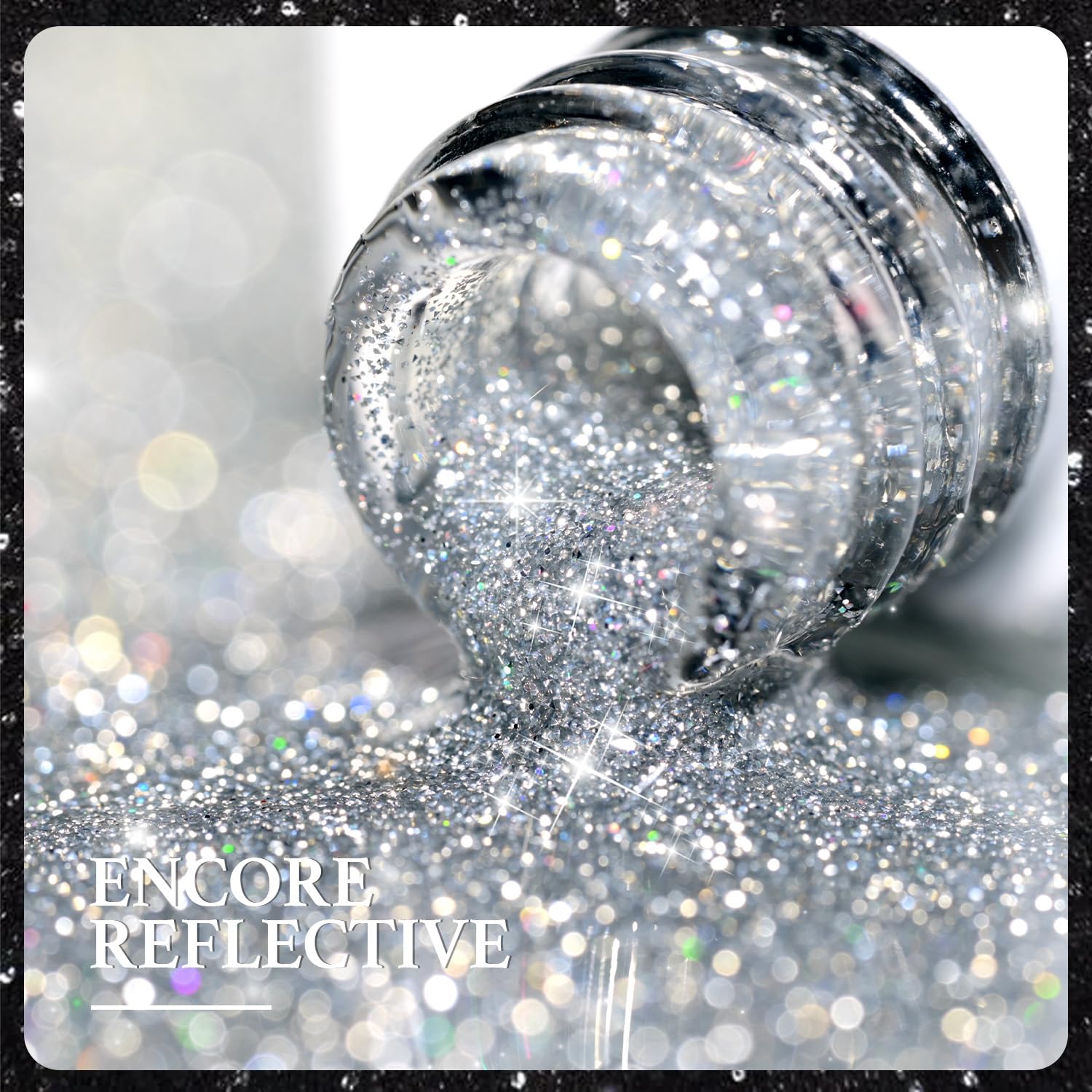 Foto 7 pulgar | Set De Esmaltes De Uñas Gaoy Reflective Glitter, 6 Colores, 7,3 Ml - Venta Internacional.