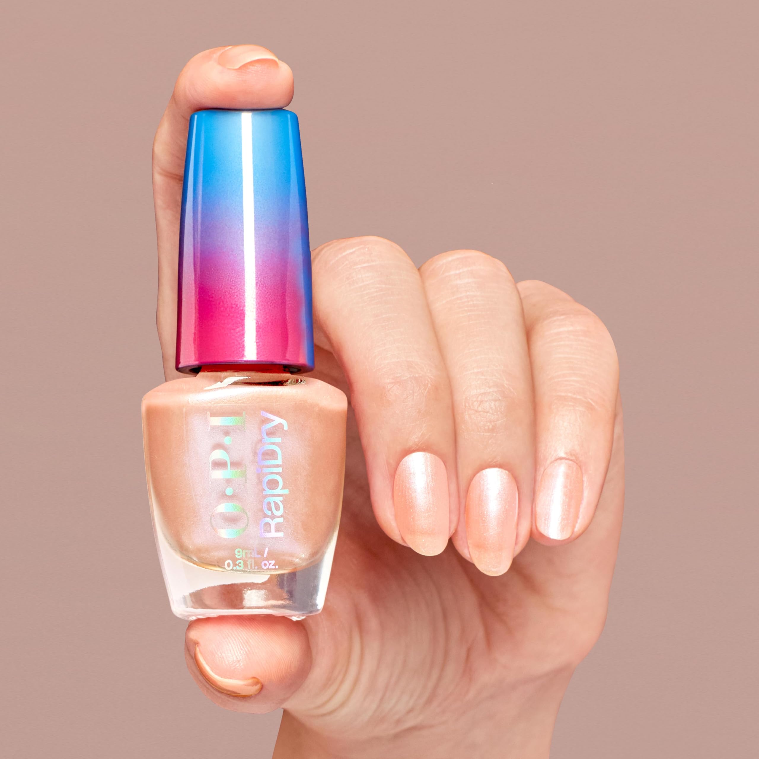 Foto 5 pulgar | Esmalte De Uñas Opi Rapidry All Touchy Feely Soft Peach Pearl - Venta Internacional.