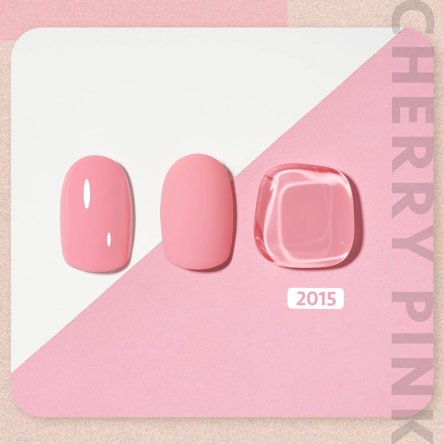 Foto 3 pulgar | Esmalte De Uñas En Gel Gaoy Pink, 16 Ml, Remoja Y Cura Con Luz Uv - Venta Internacional.