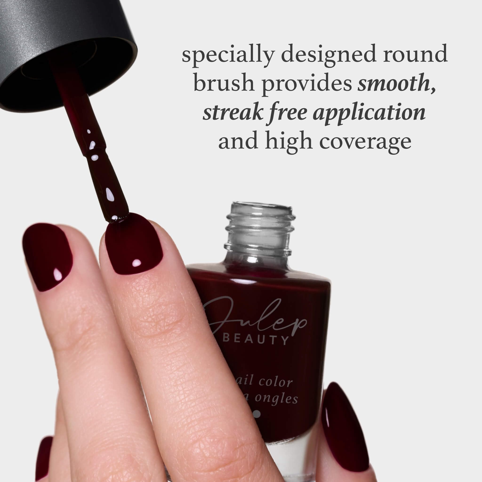Foto 5 pulgar | Esmalte De Uñas En Gel Julep Quick-dry Bubbly Berry De Larga Duración - Venta Internacional.
