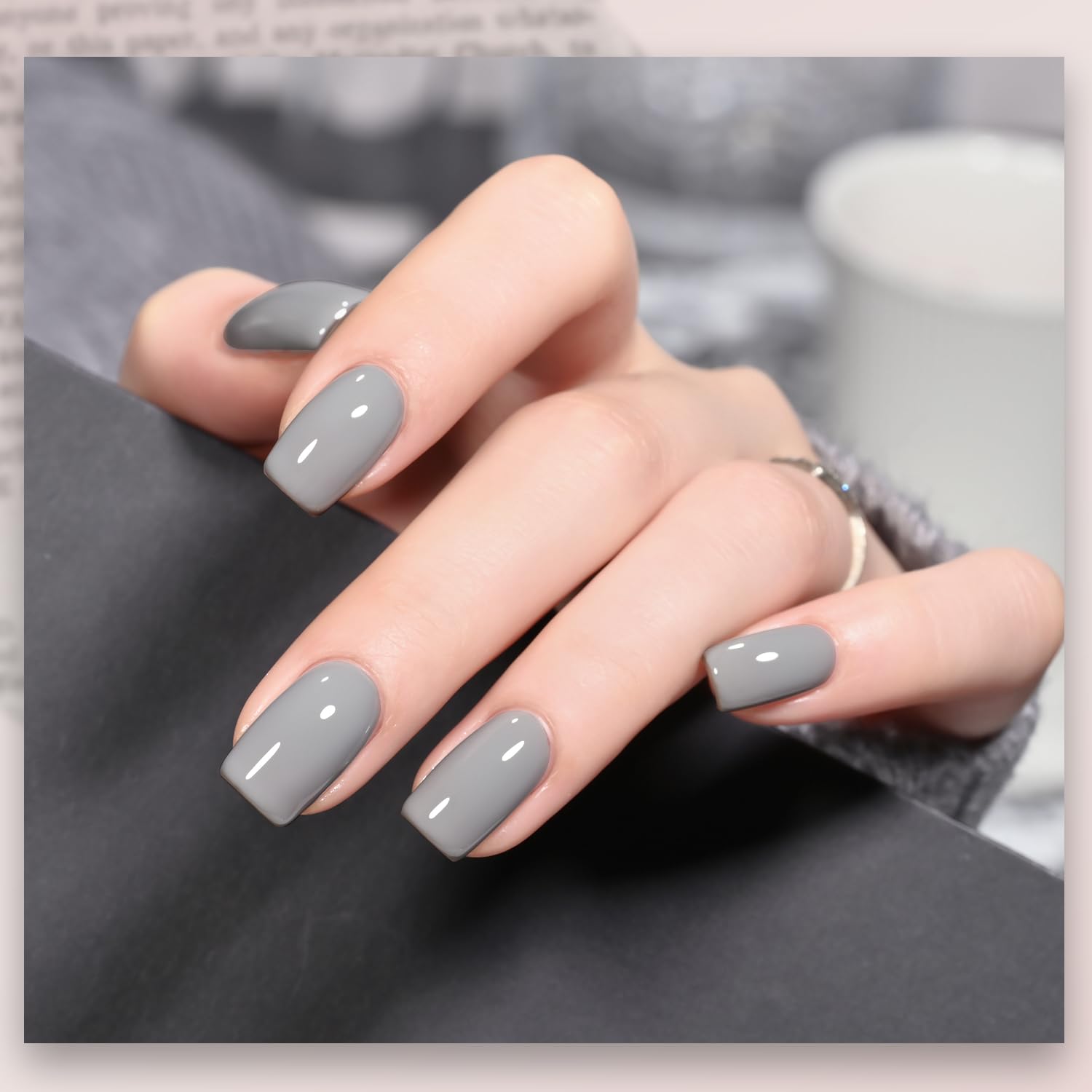 Foto 4 pulgar | Esmalte De Uñas En Gel Gaoy Grey, 16 Ml, Secado Con Luz Uv - Venta Internacional.