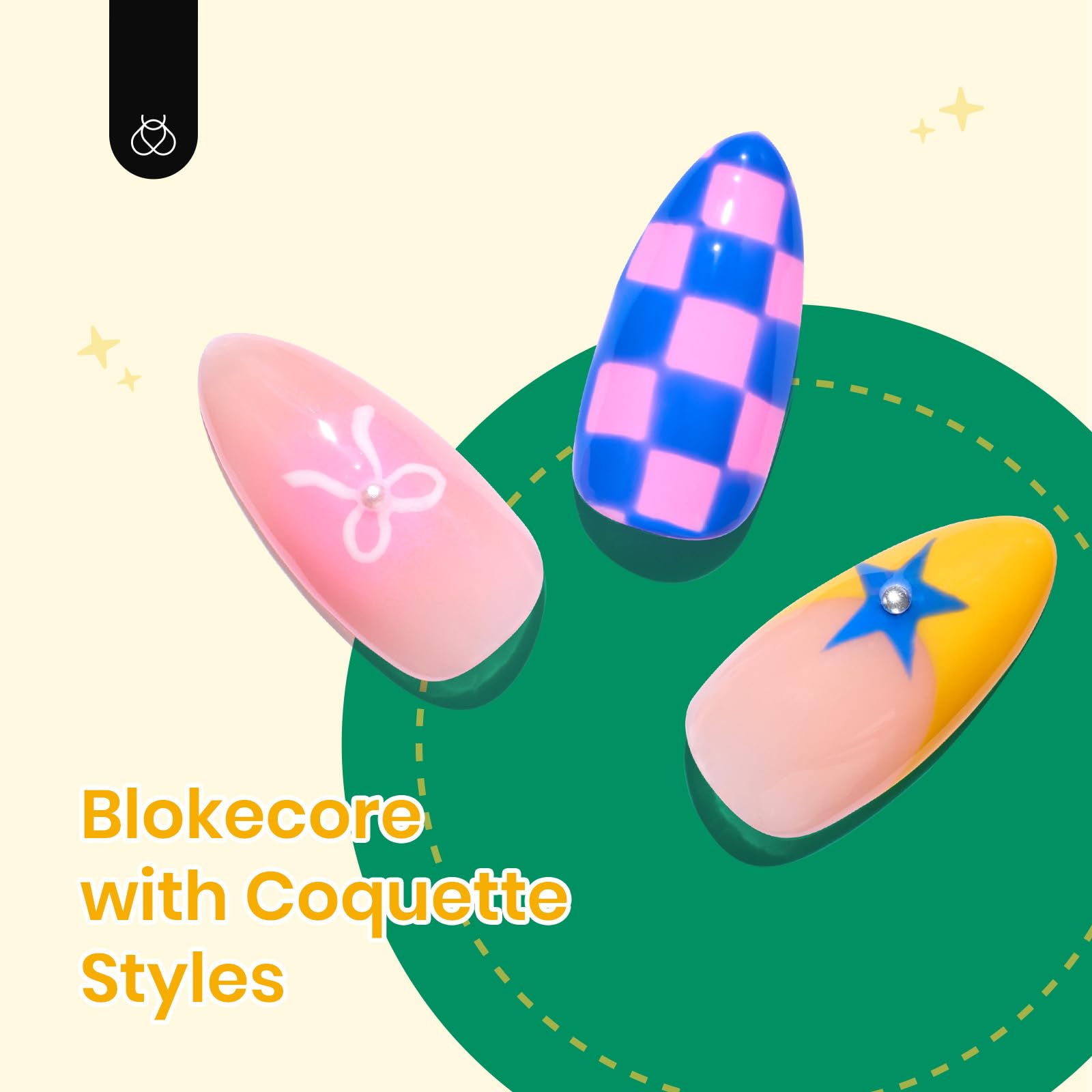 Foto 5 pulgar | Set De Esmaltes De Uñas En Gel Beetles Blokette, 6 Colores, Uv Y Led Soak Off - Venta Internacional.
