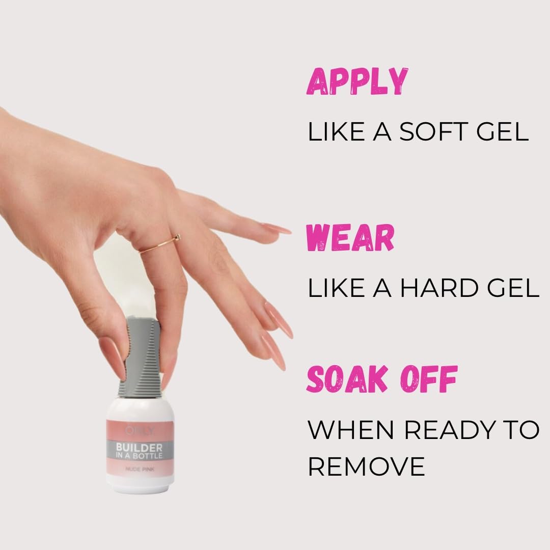 Foto 7 pulgar | Gel de Uñas Orly Gelfx Builder In a Bottle Rosa Nude - Venta Internacional