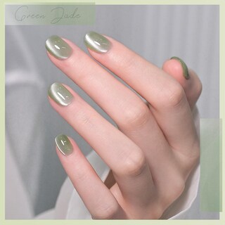 Foto 3 | Esmalte De Uñas Gaoy Green Glassy Cat Eye Gel 16 Ml Con Imán 2335 - Venta Internacional.