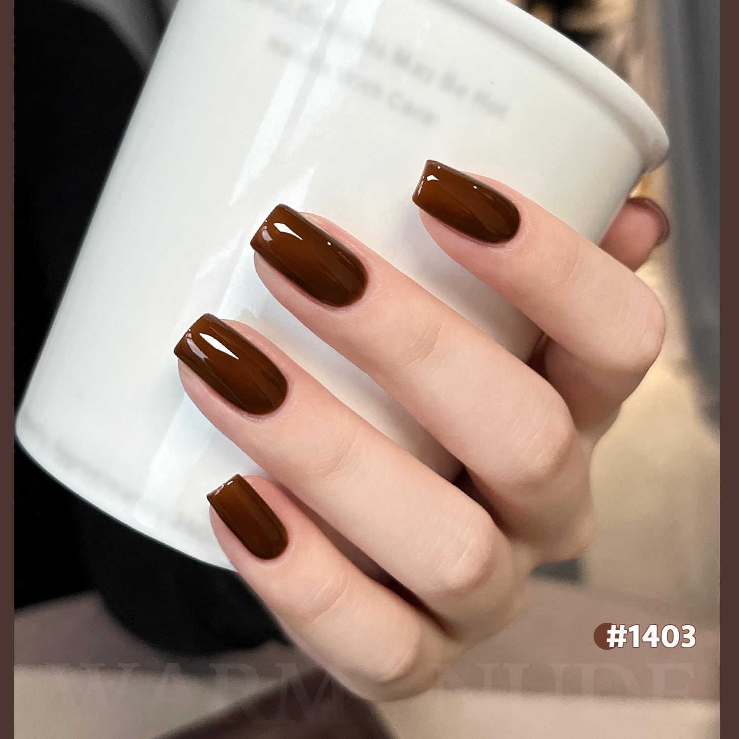 Foto 3 | Set De Esmaltes En Gel Gaoy Nude Brown, 6 Colores, 7,3 Ml, Soak Off Uv - Venta Internacional.