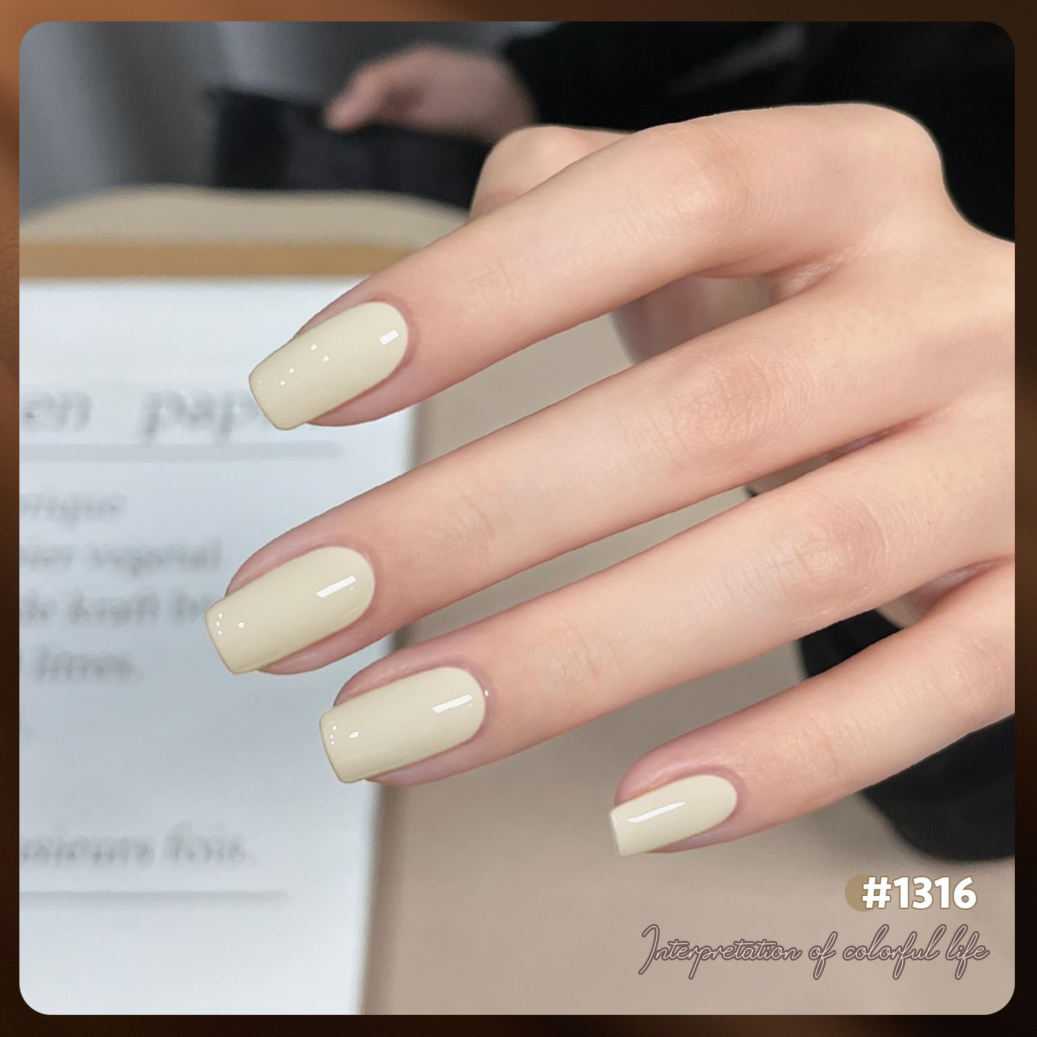Foto 4 | Set De Esmaltes En Gel Gaoy Nude Brown, 6 Colores, 7,3 Ml, Soak Off Uv - Venta Internacional.