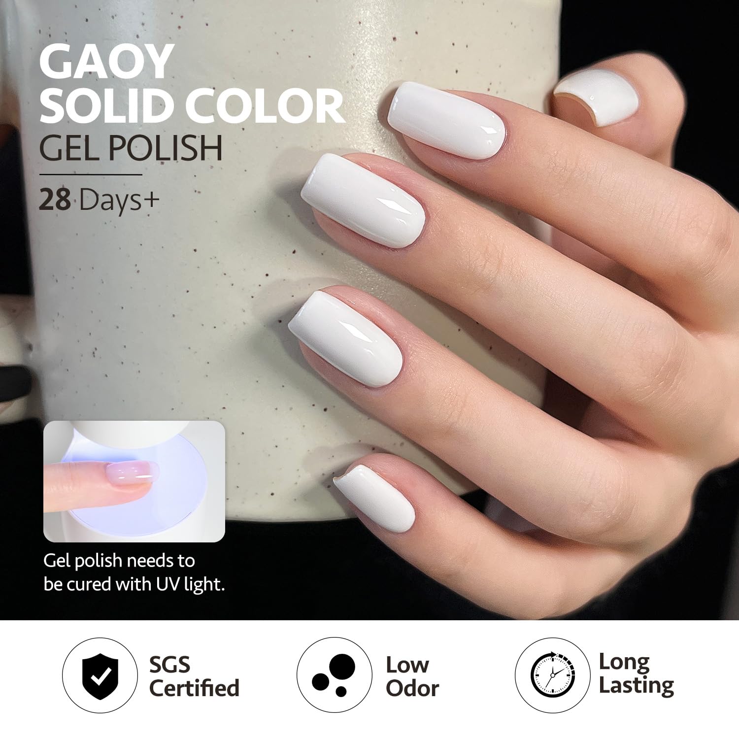 Foto 6 pulgar | Set De Esmaltes En Gel Gaoy Nude Brown, 6 Colores, 7,3 Ml, Soak Off Uv - Venta Internacional.