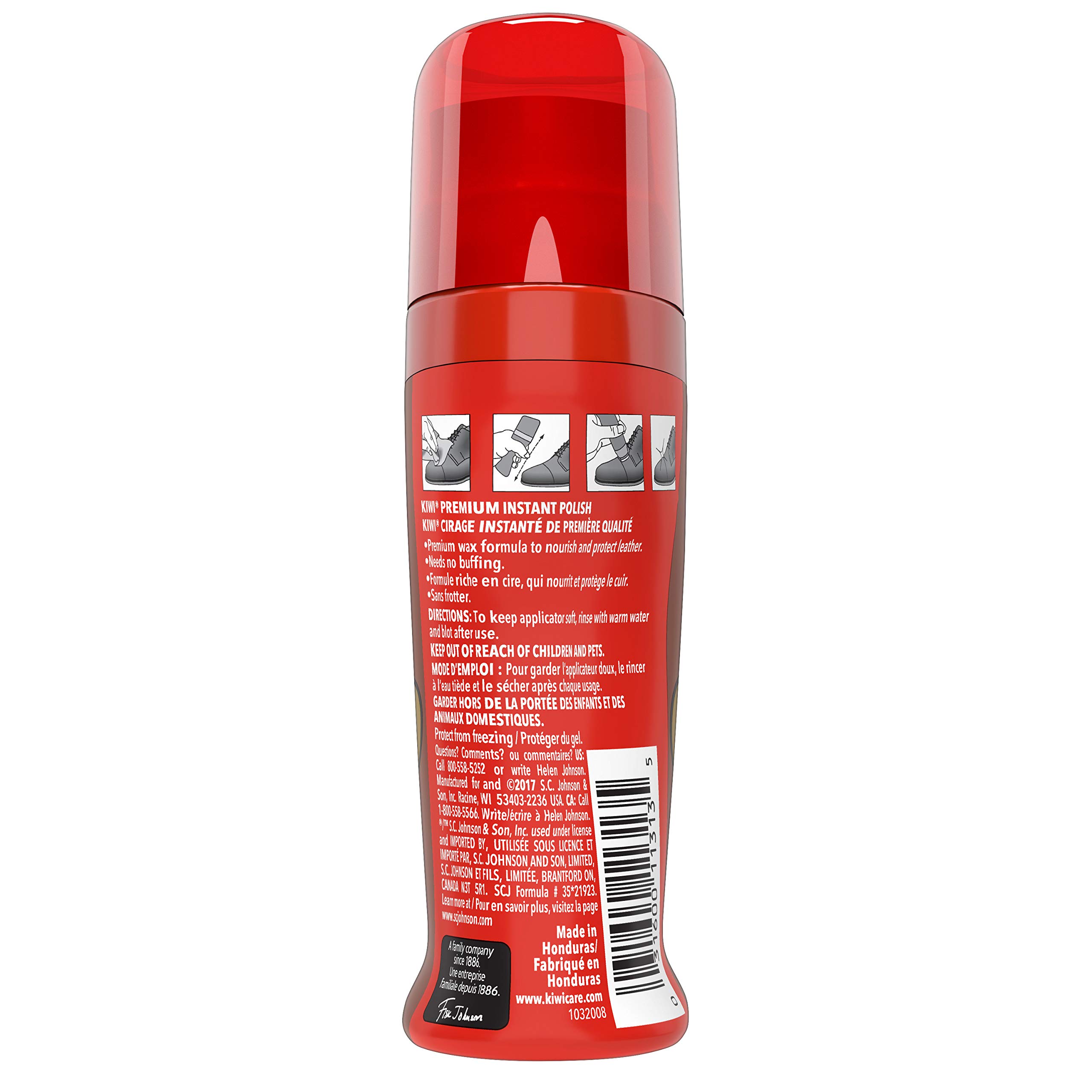 Foto 3 pulgar | Esmalte Para Zapatos Kiwi Instant Shine & Protect Brown 75 Ml - Venta Internacional.