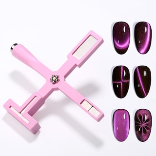 Foto 1 | Esmalte En Gel Gail Magnet Gaoy 5 En 1 Para Ojos De Gato, Color Rosa - Venta Internacional.
