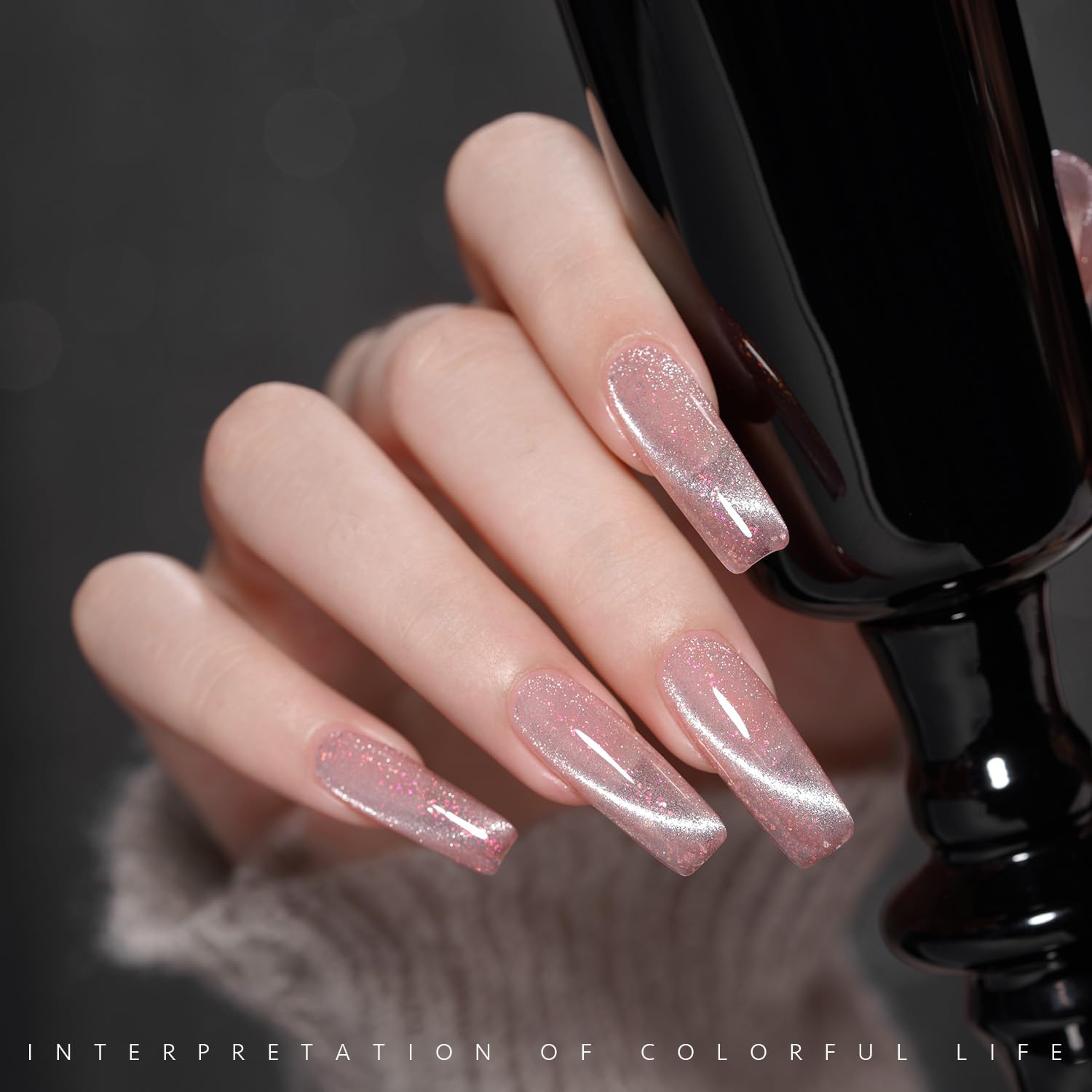 Foto 5 pulgar | Esmalte En Gel Gail Magnet Gaoy 5 En 1 Para Ojos De Gato, Color Rosa - Venta Internacional.