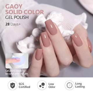 Foto 5 | Set De Esmaltes De Uñas En Gel Gaoy Neutral Morandi Color 6 X 6,5 Ml - Venta Internacional.