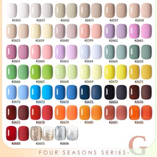 Foto 2 | Kit De Esmaltes De Uñas En Gel Gaoy, 42 Unidades, Rojo, Verde Y Azul Para Todas Las Estaciones - Venta Internacional.