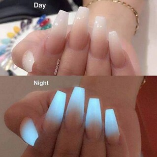 Foto 3 | Esmalte De Uñas En Gel Glow In The Dark Soak Off Cre8tion - Venta Internacional.