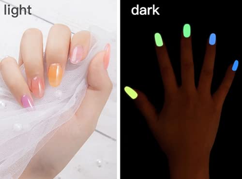 Foto 6 pulgar | Esmalte De Uñas En Gel Glow In The Dark Soak Off Cre8tion - Venta Internacional.