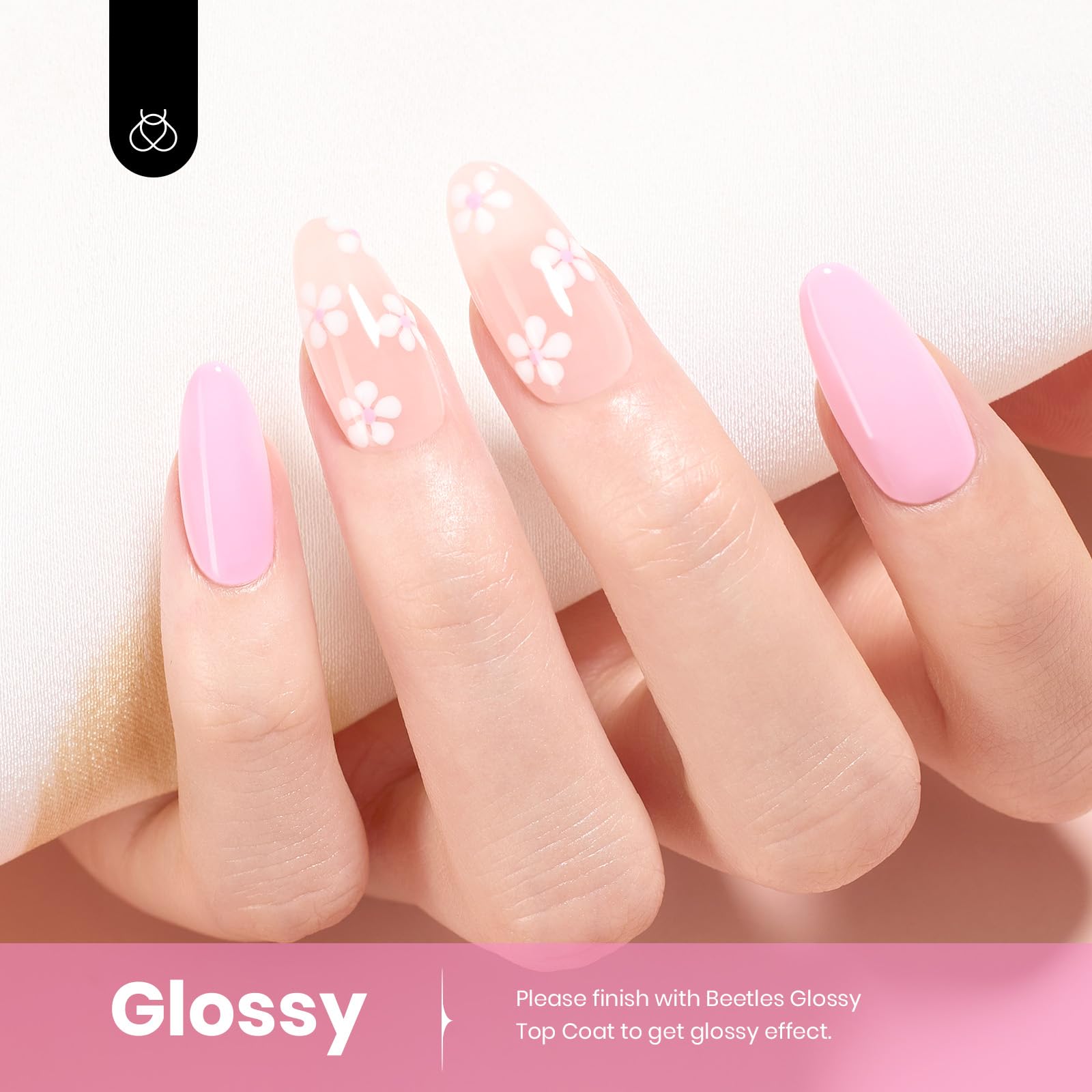 Foto 4 | Esmalte De Uñas En Gel Beetles Pink, 15 Ml, Con Efecto Uv O Led, De Alto Brillo - Venta Internacional.