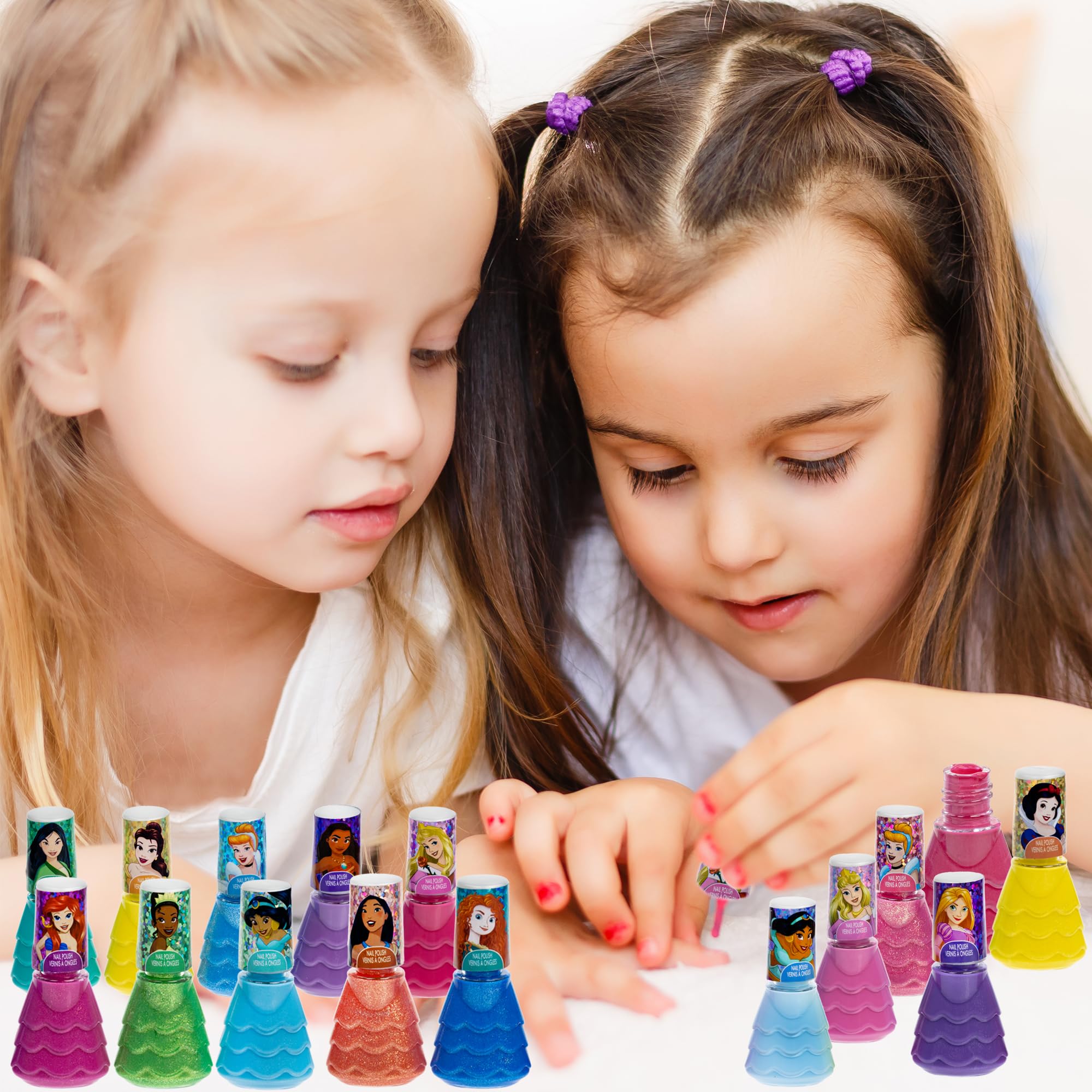 Foto 3 pulgar | Set De Esmaltes De Uñas Townley Girl Disney Princess, 15 Piezas - Venta Internacional.