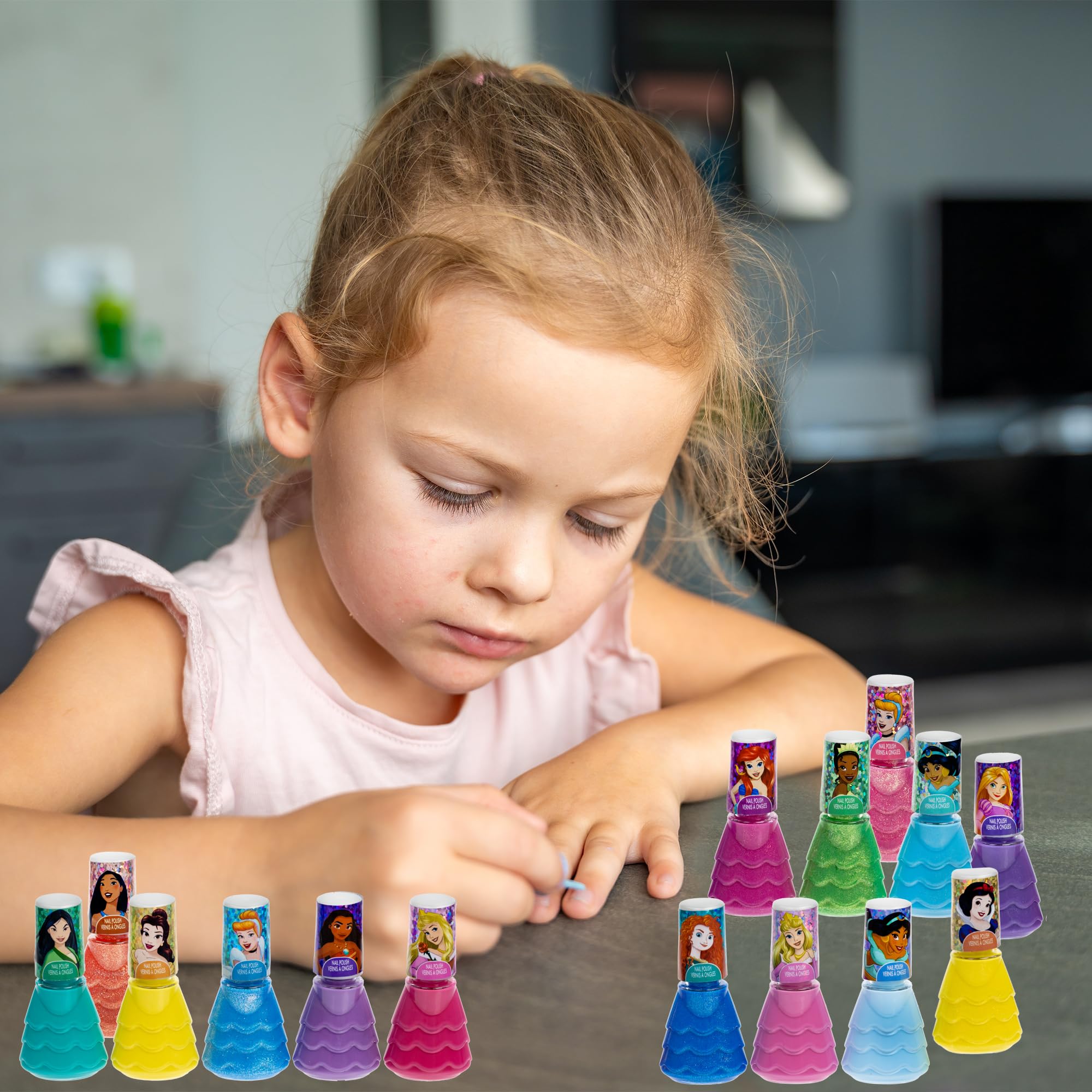 Foto 6 pulgar | Set De Esmaltes De Uñas Townley Girl Disney Princess, 15 Piezas - Venta Internacional.