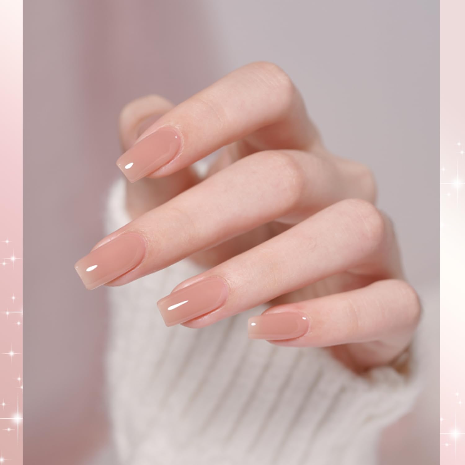 Foto 3 | Set De Esmaltes De Uñas Gaoy Nude Jelly Gel, 6 Colores, 6,5 Ml, Para Salón, Bricolaje - Venta Internacional.