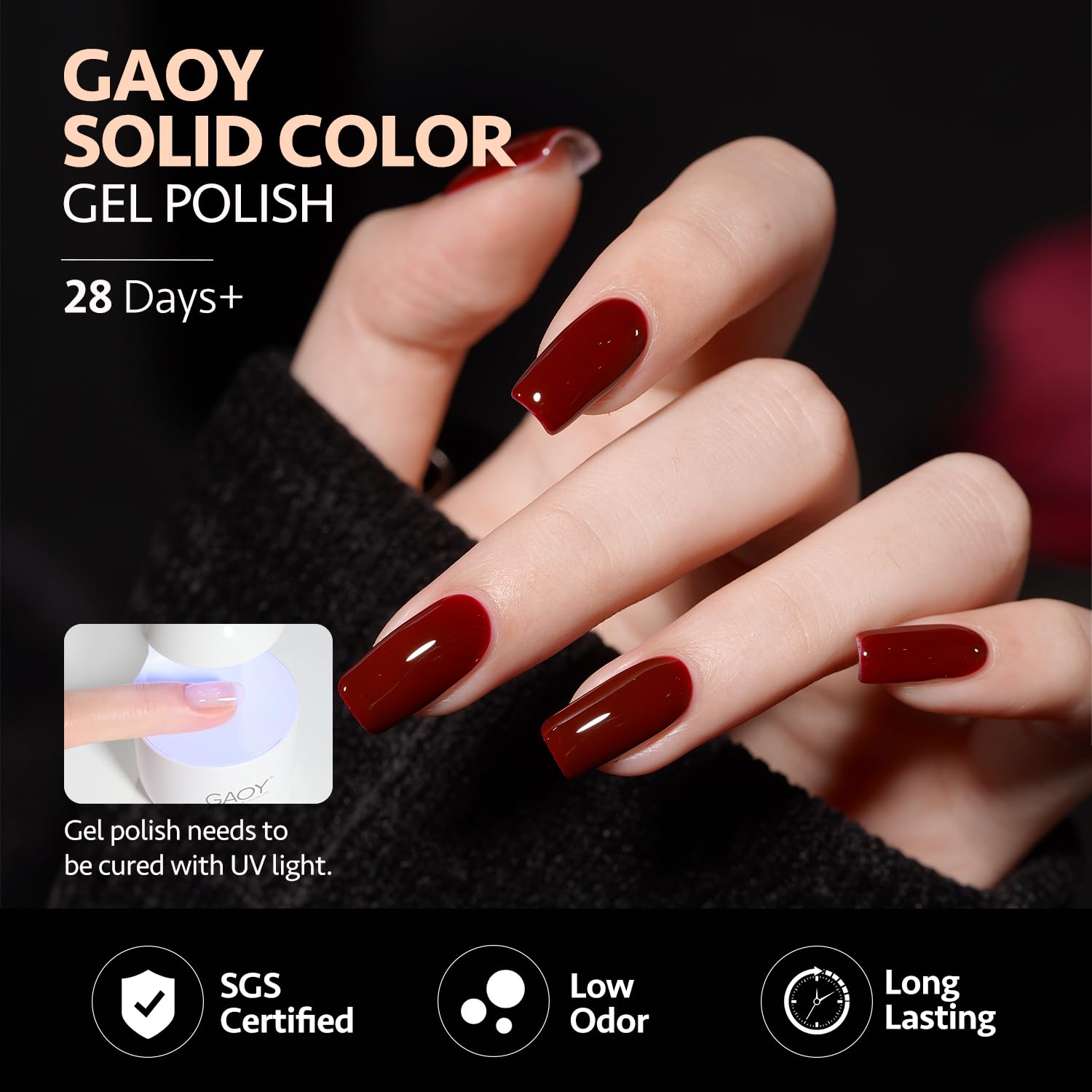 Foto 6 | Set De Esmaltes De Uñas Gaoy Viva Chili Gel 6 Colores, 6,5 Ml - Venta Internacional.