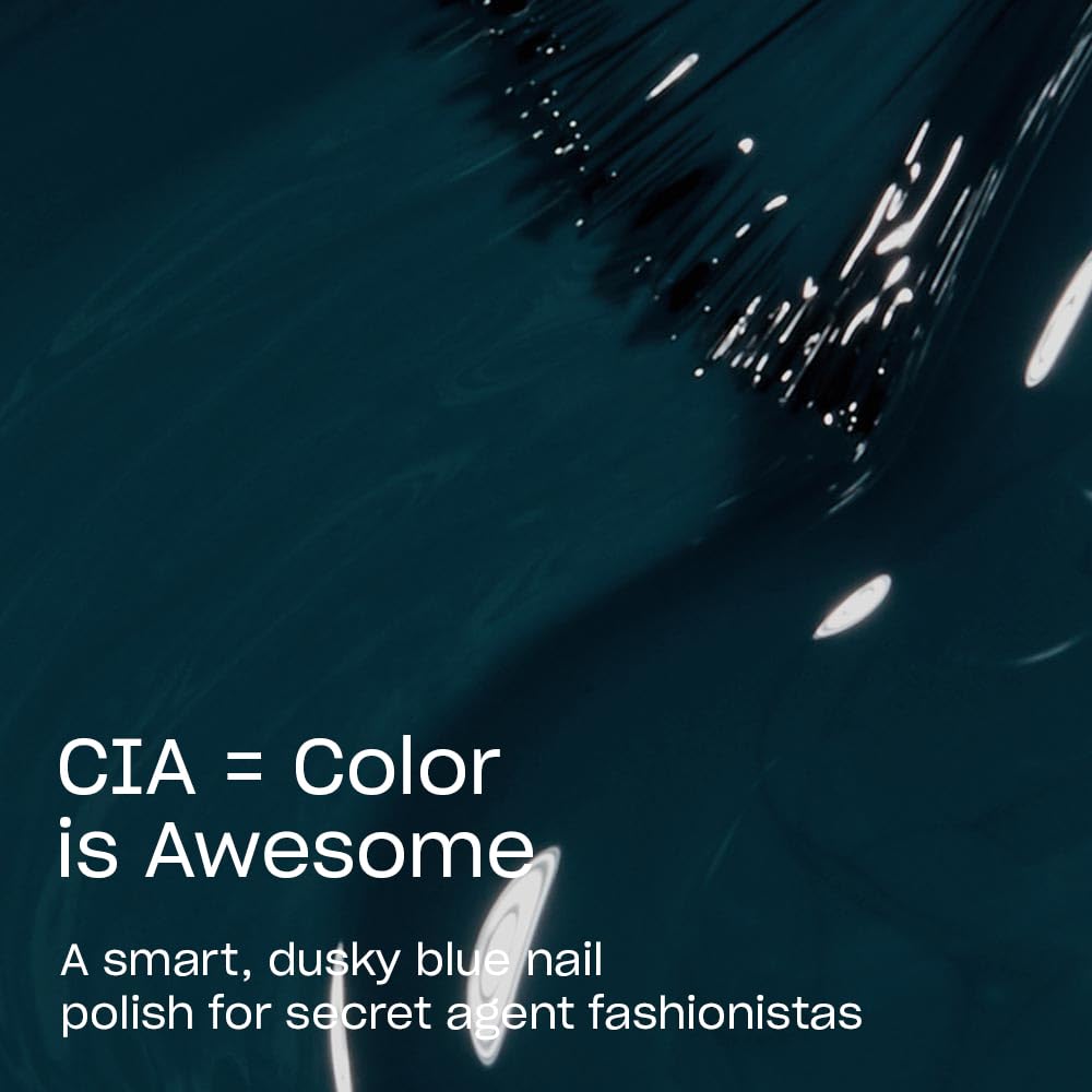 Foto 4 pulgar | Esmalte De Uñas Opi Nail Lacquer Cia = Color Is Awesome Dark Blue - Venta Internacional.
